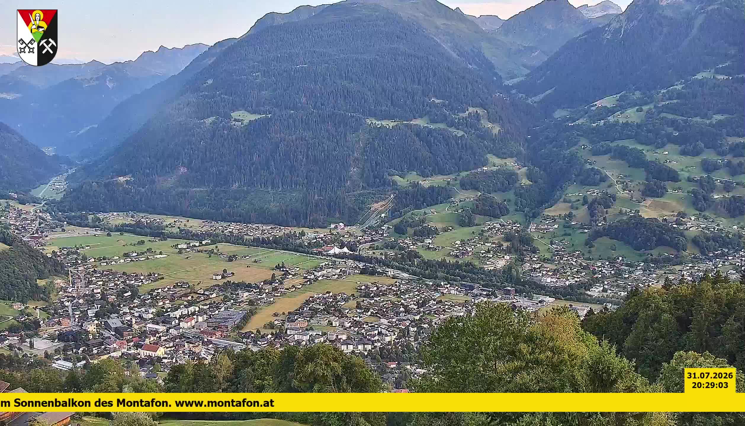 Bartholomäberg | Blick auf Schruns