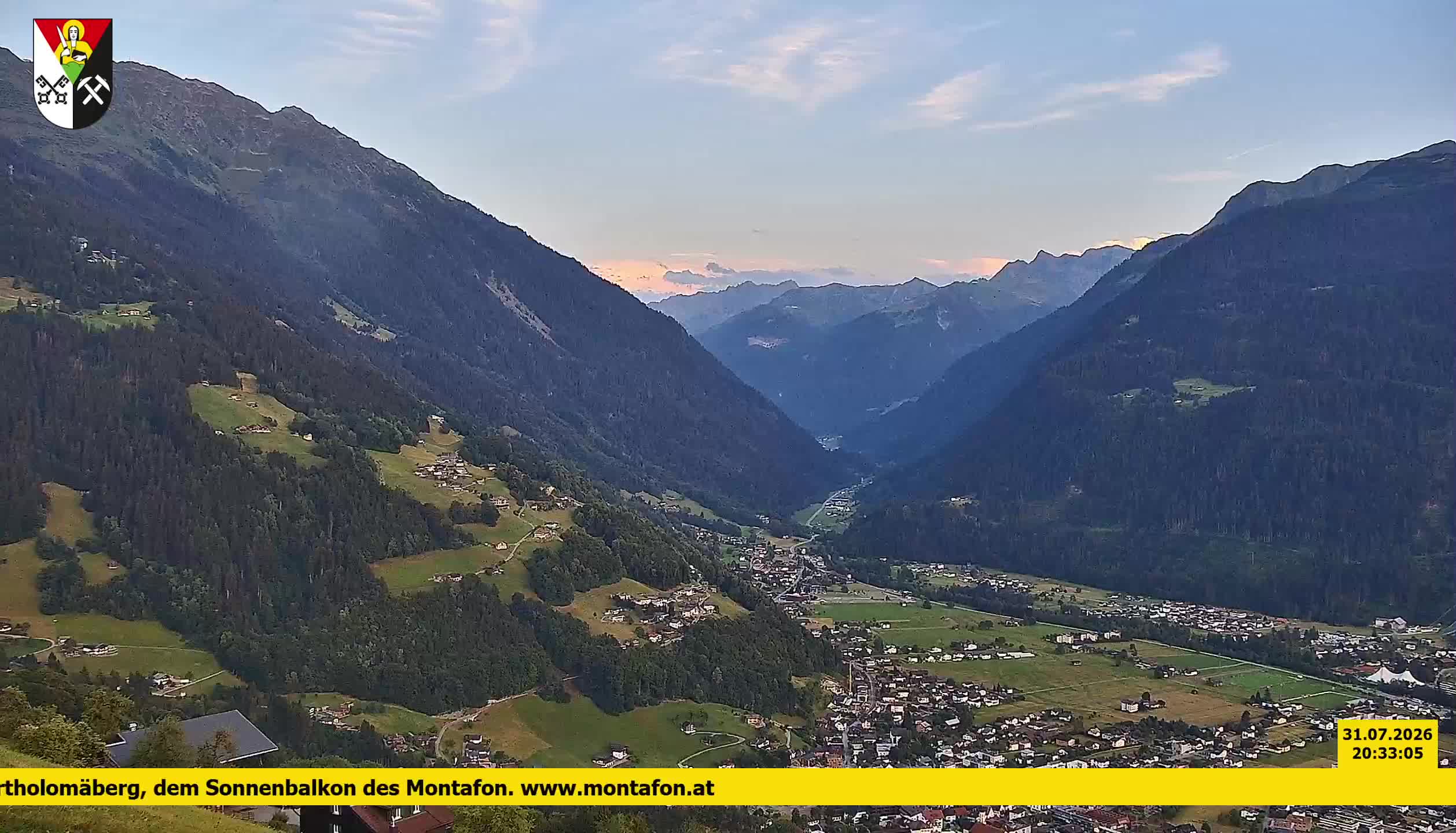 Bartholomäberg | Blick auf Schruns
