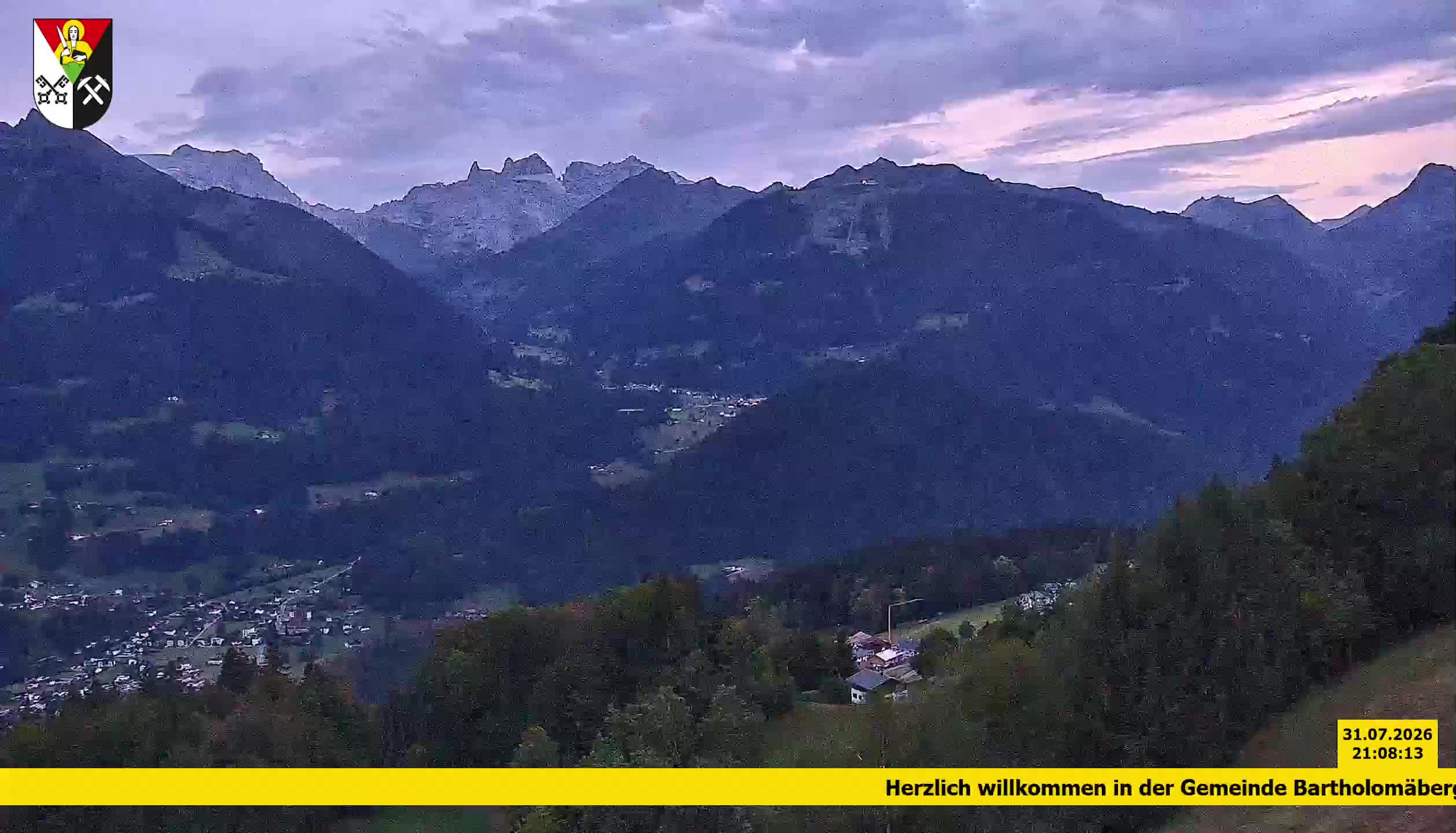 Bartholomäberg | Blick auf Schruns