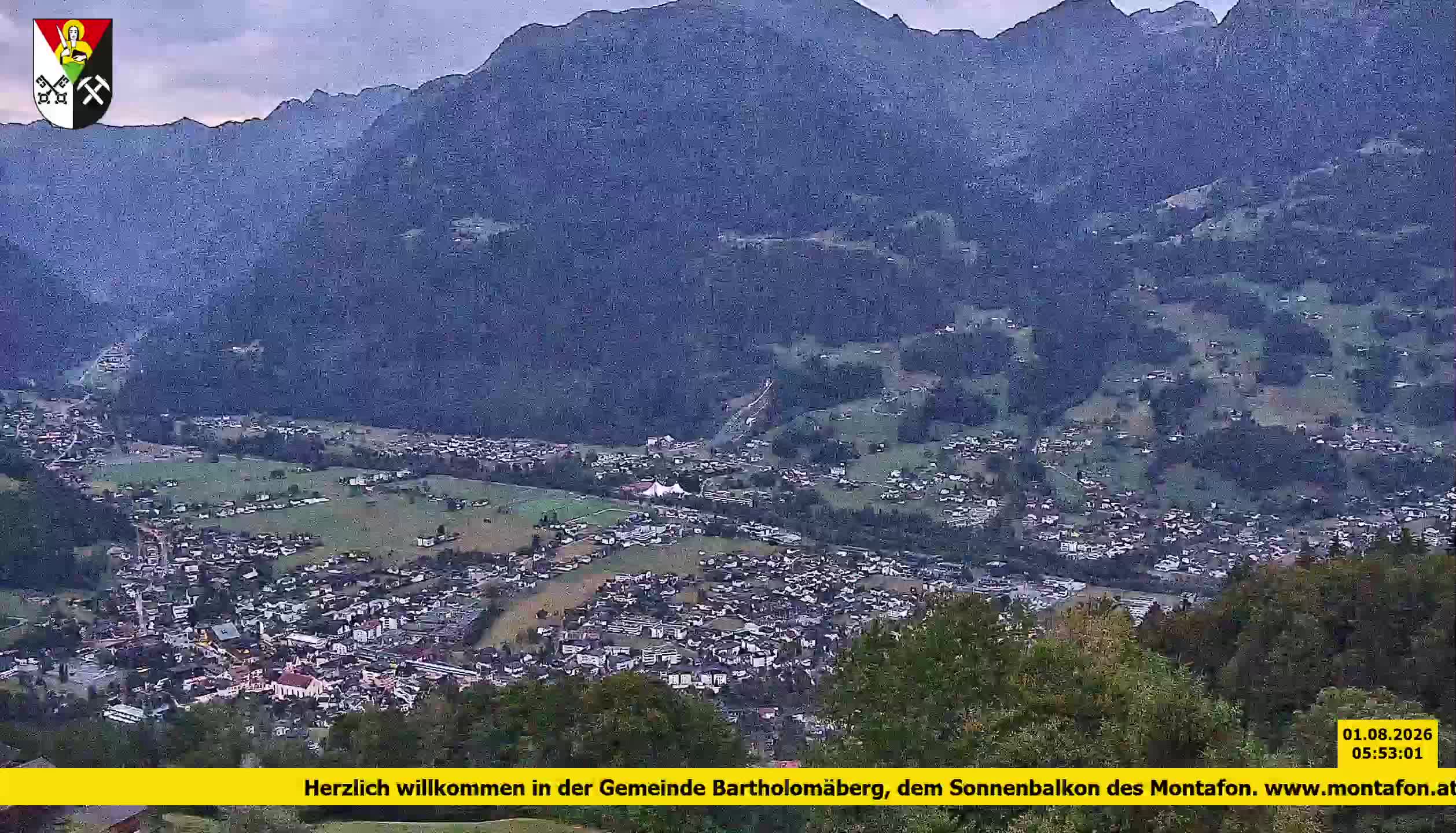 Bartholomäberg | Blick auf Schruns