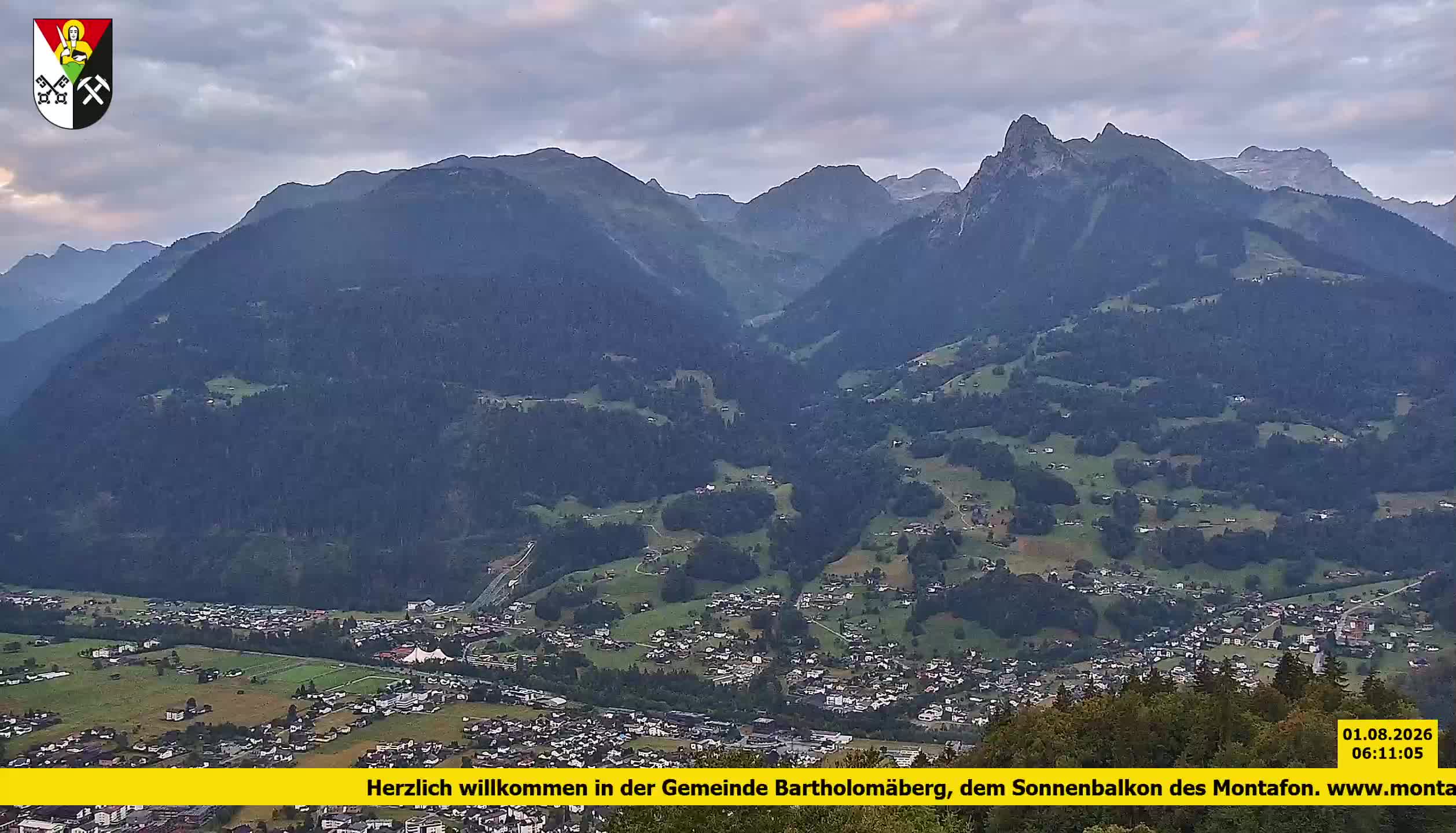 Bartholomäberg | Blick auf Schruns