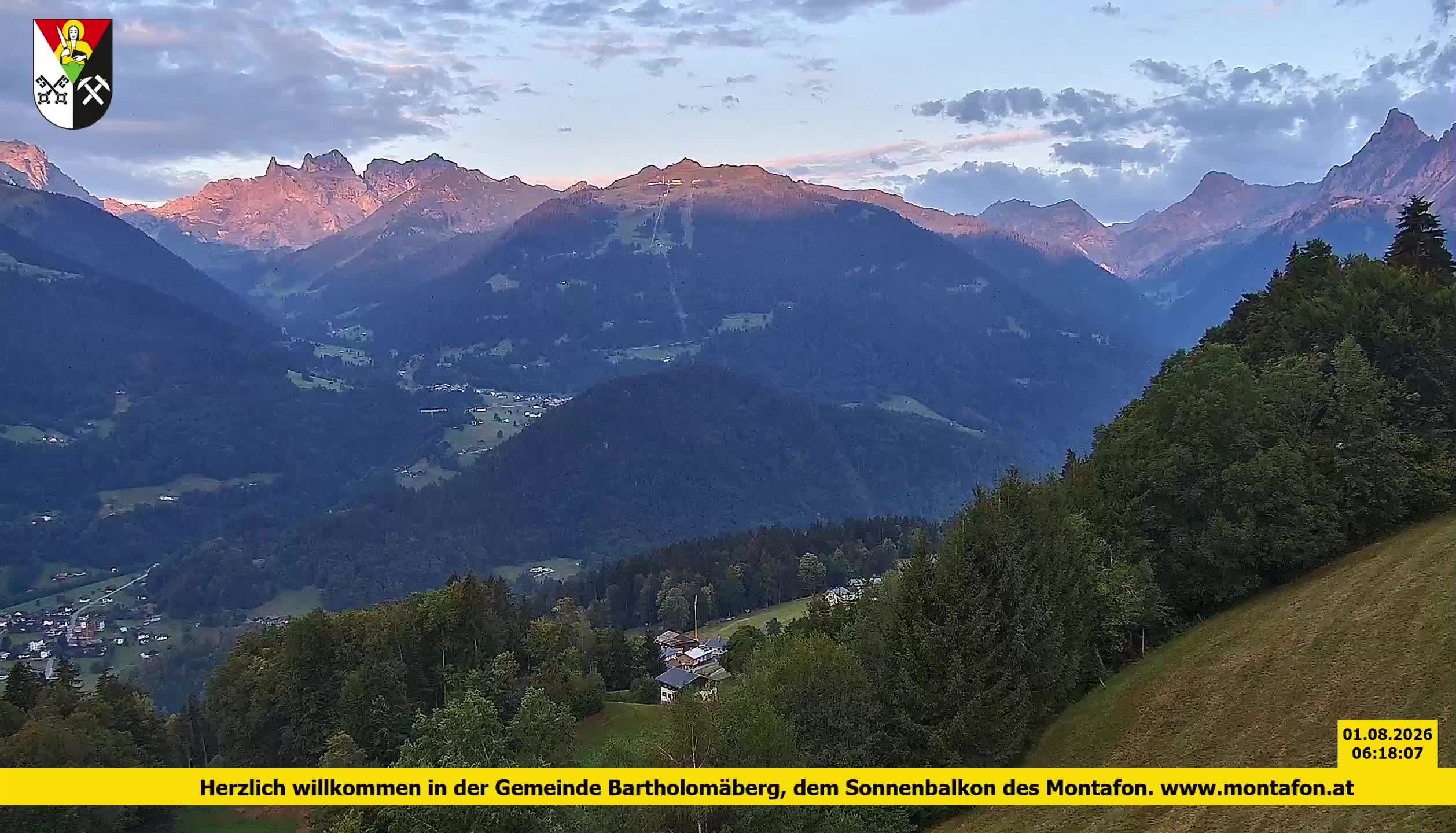 Bartholomäberg | Blick auf Schruns