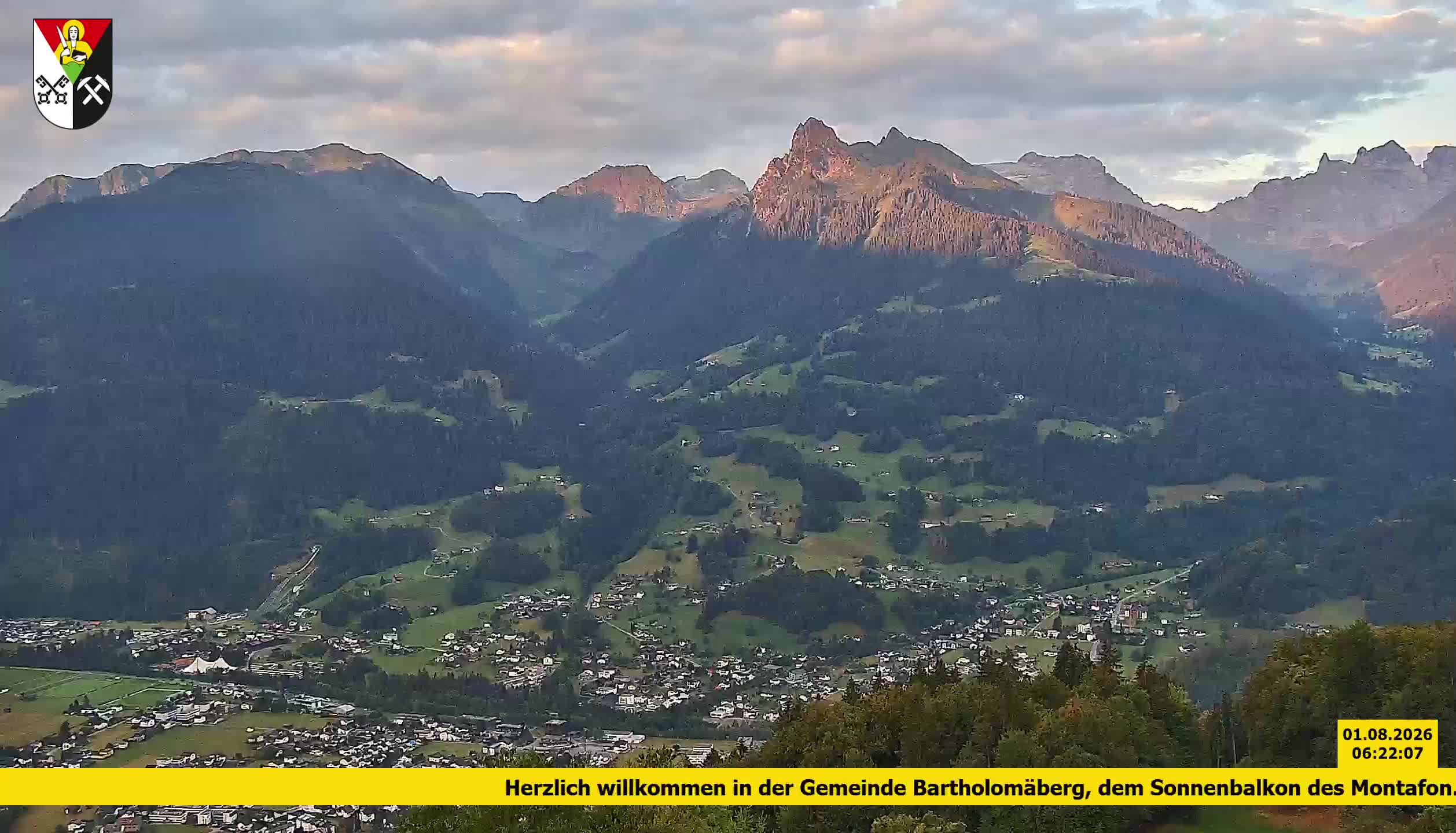 Bartholomäberg | Blick auf Schruns