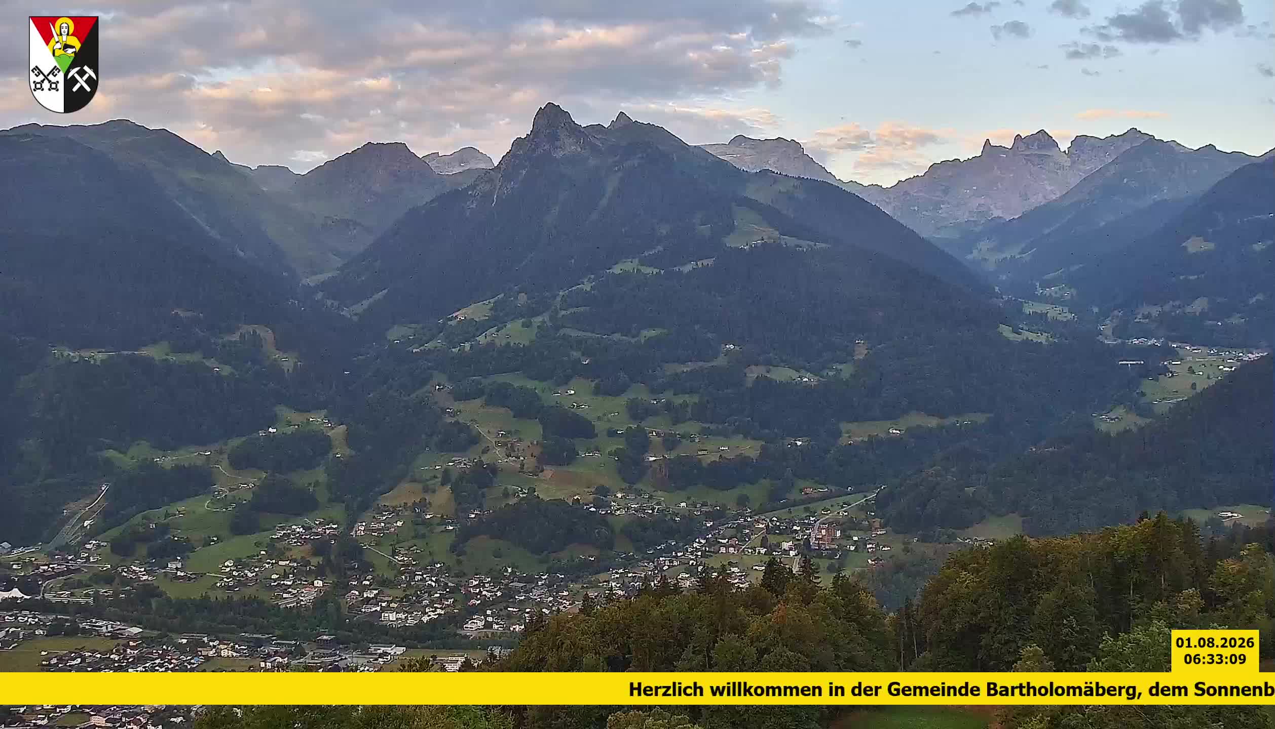 Bartholomäberg | Blick auf Schruns