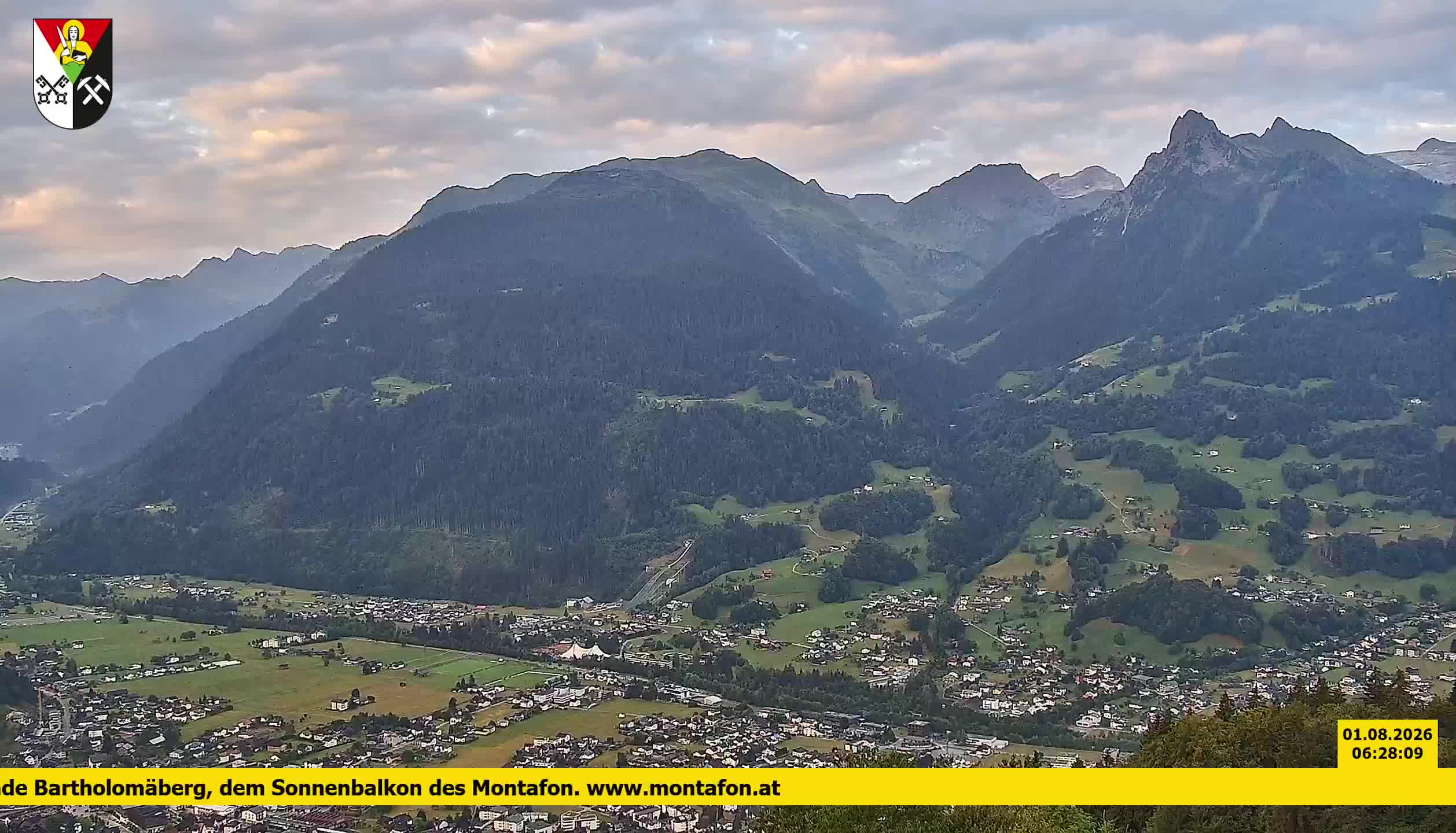 Bartholomäberg | Blick auf Schruns