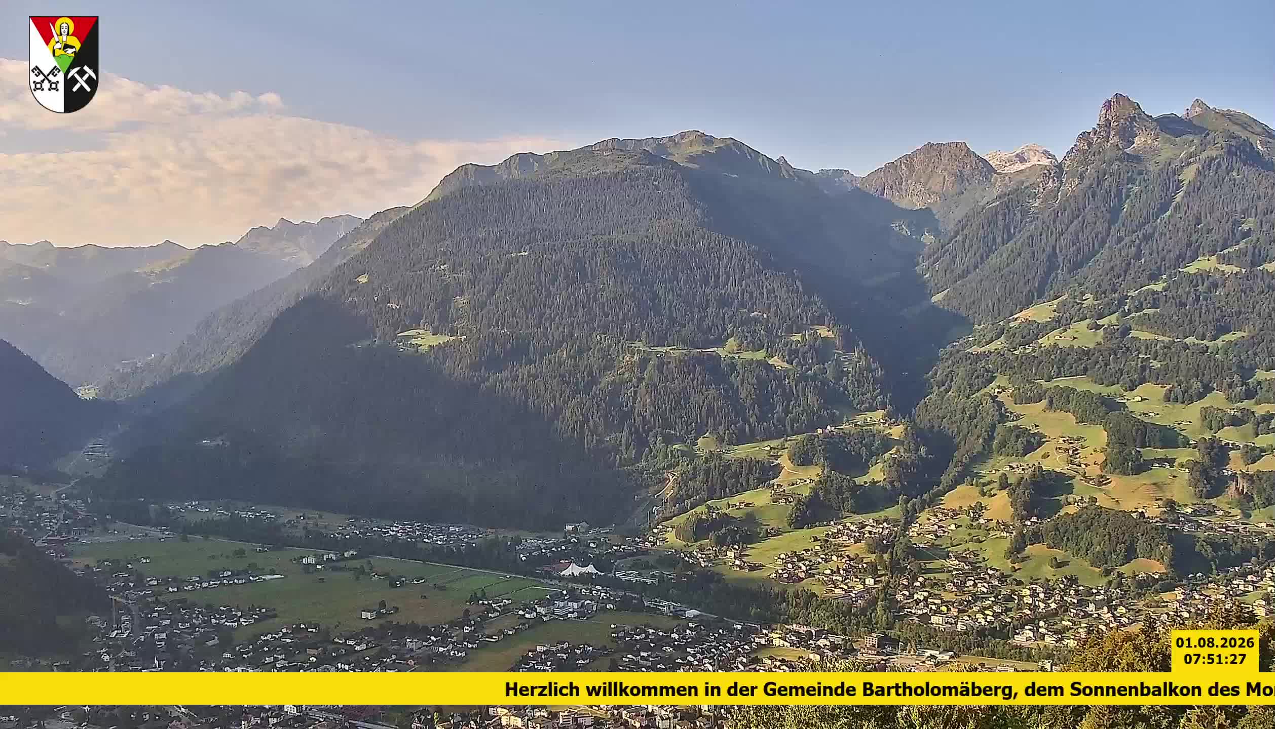 Bartholomäberg | Blick auf Schruns