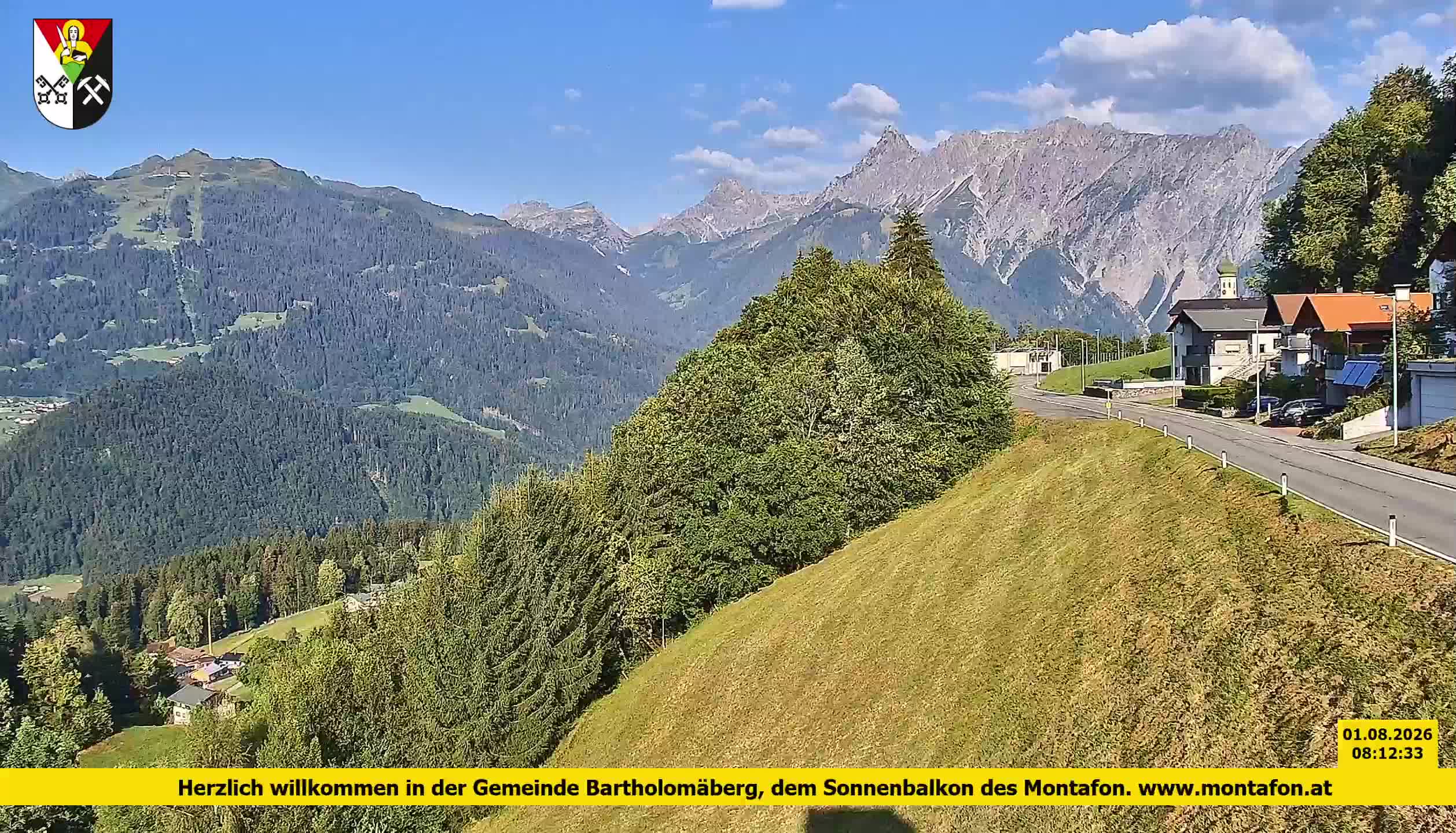 Bartholomäberg | Blick auf Schruns