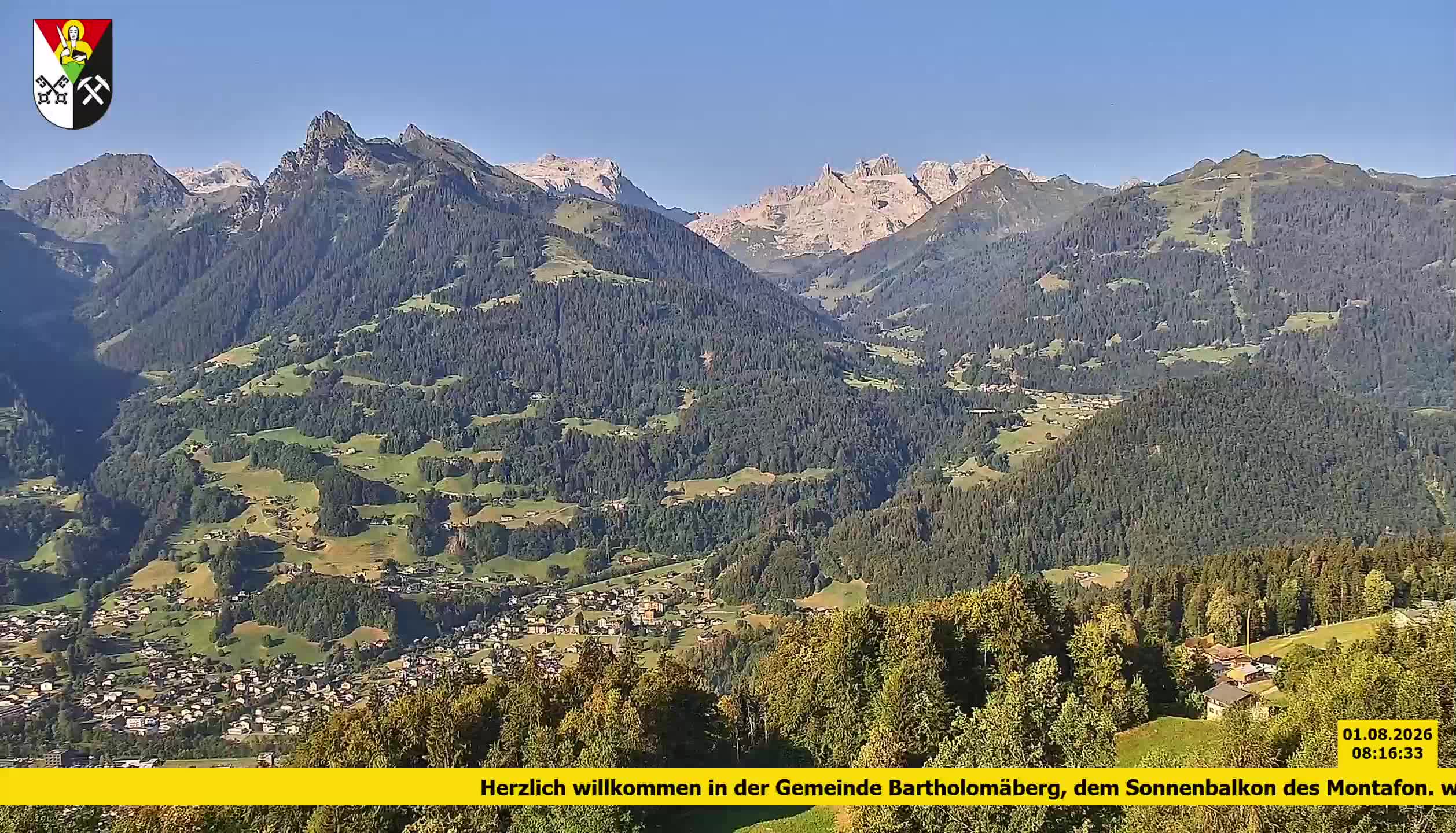 Bartholomäberg | Blick auf Schruns