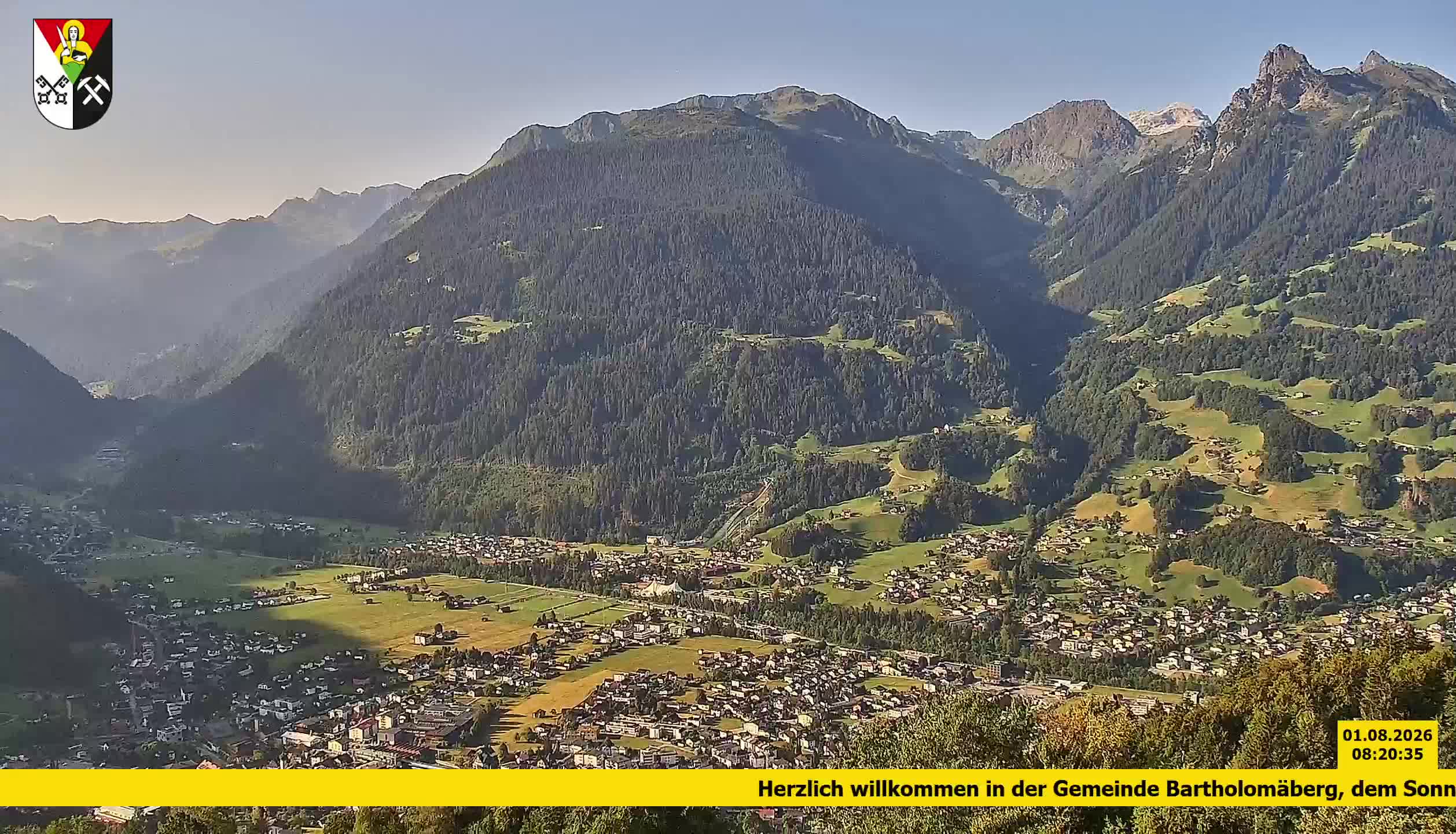 Bartholomäberg | Blick auf Schruns