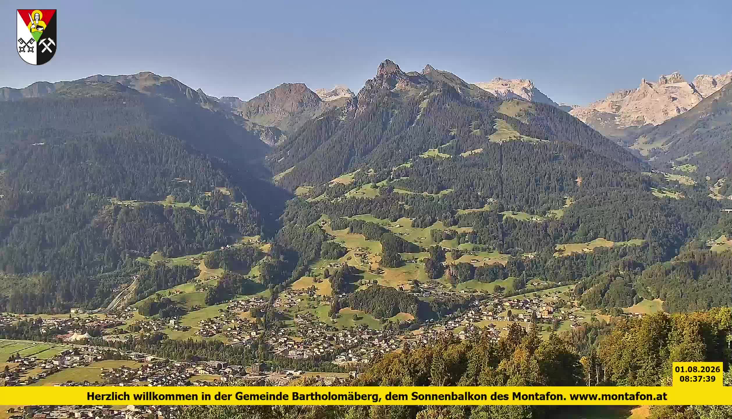 Bartholomäberg | Blick auf Schruns