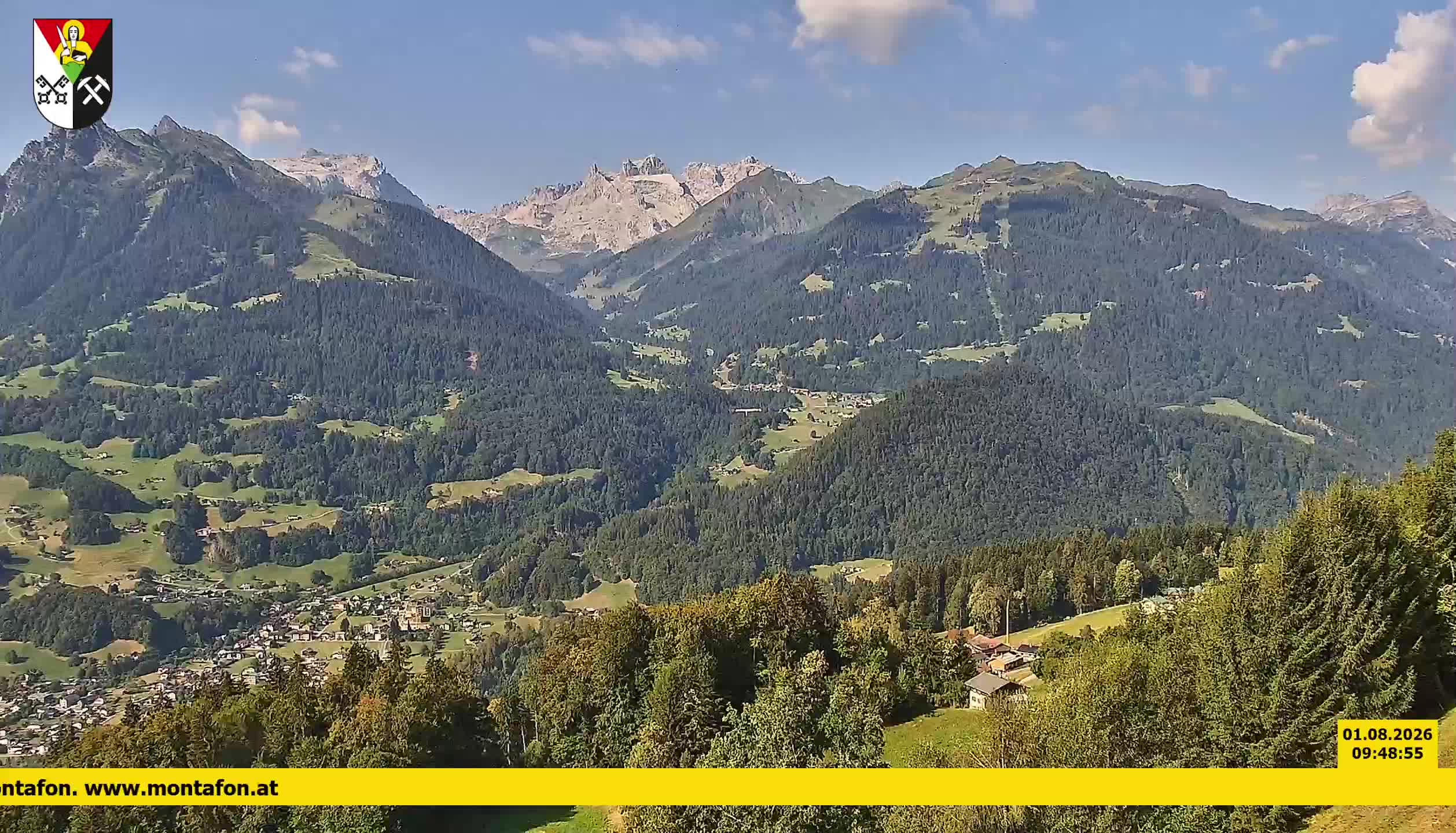 Bartholomäberg | Blick auf Schruns