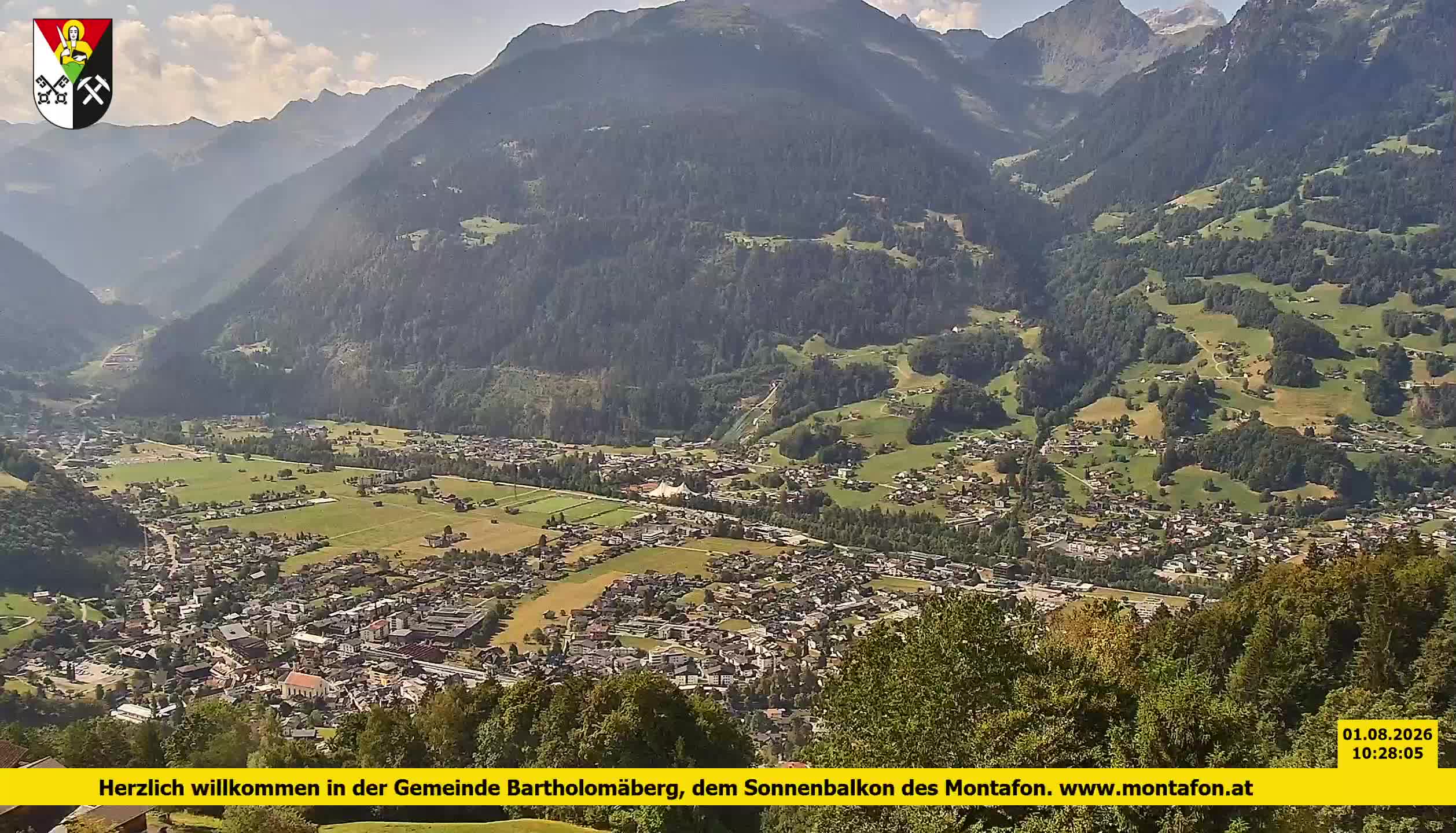 Bartholomäberg | Blick auf Schruns