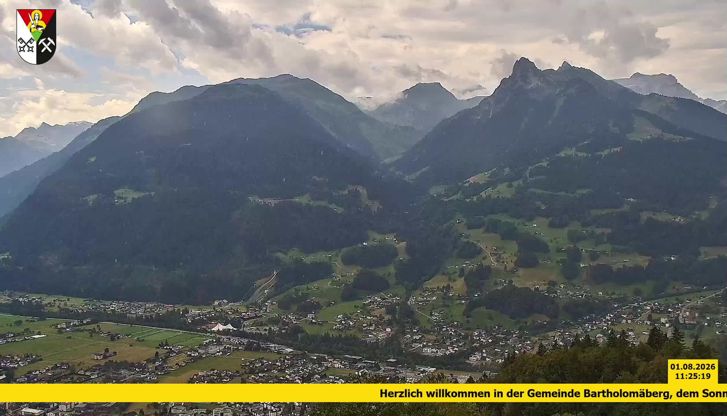 Bartholomäberg | Blick auf Schruns