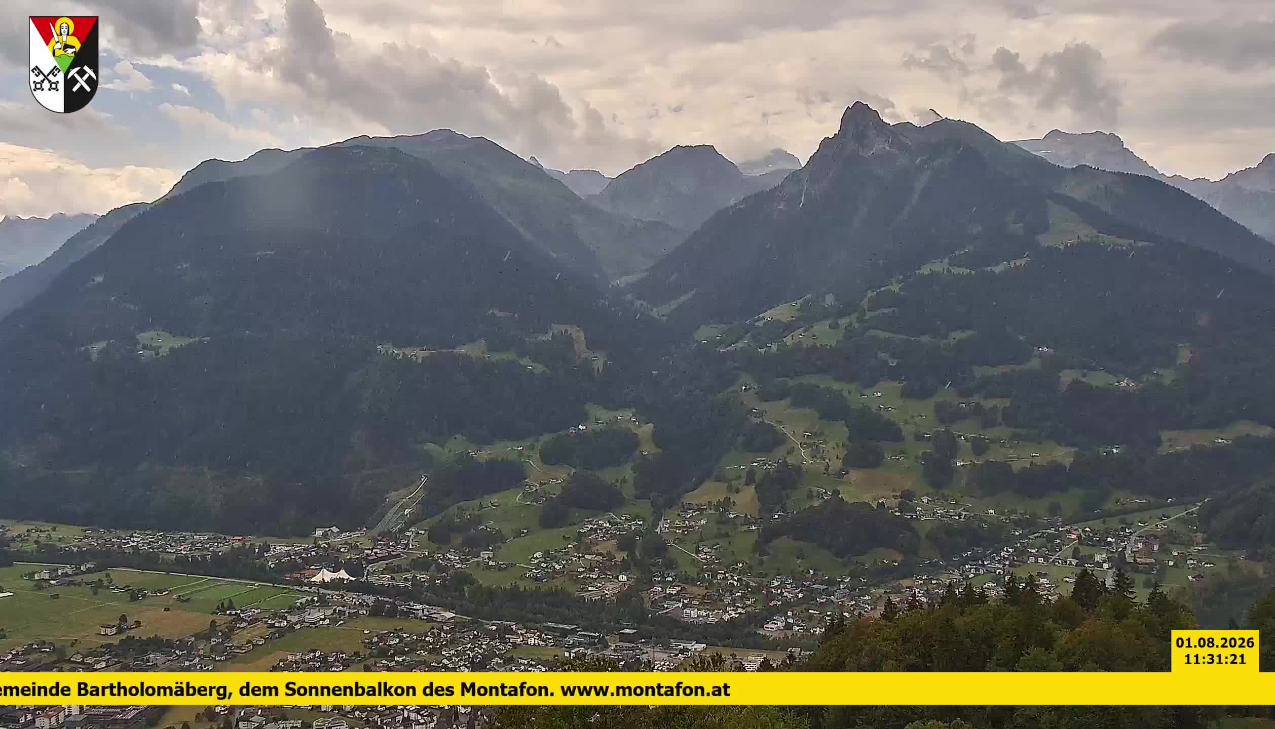 Bartholomäberg | Blick auf Schruns