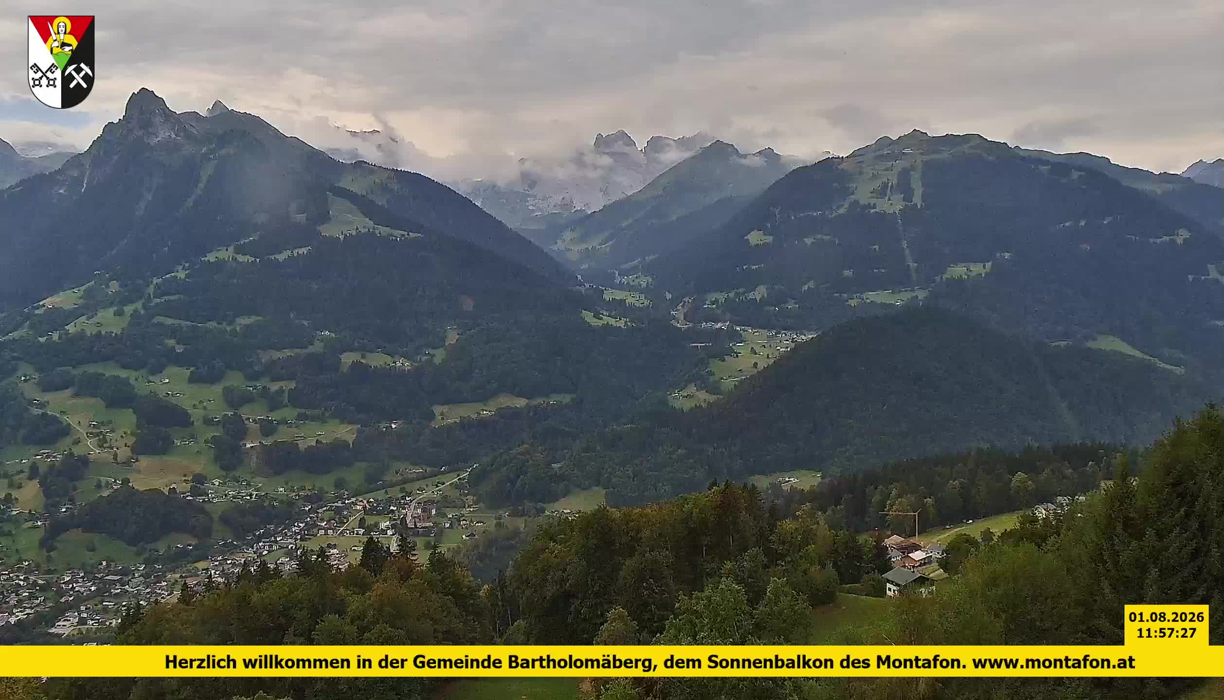 Bartholomäberg | Blick auf Schruns