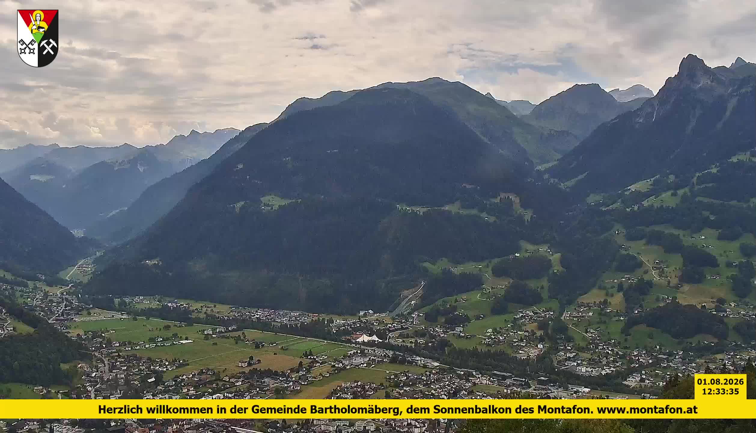 Bartholomäberg | Blick auf Schruns