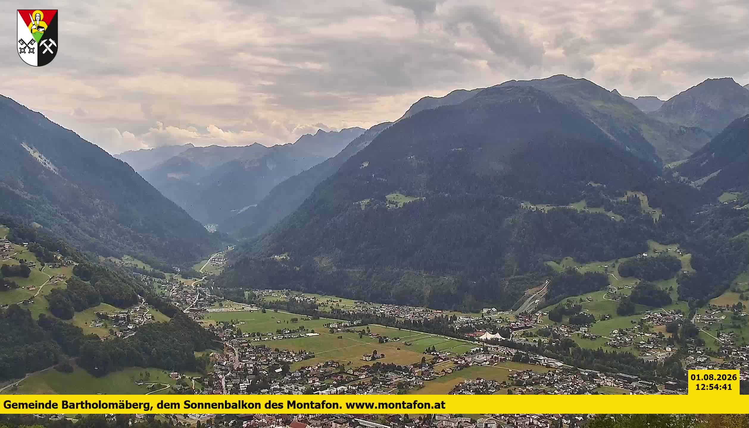 Bartholomäberg | Blick auf Schruns