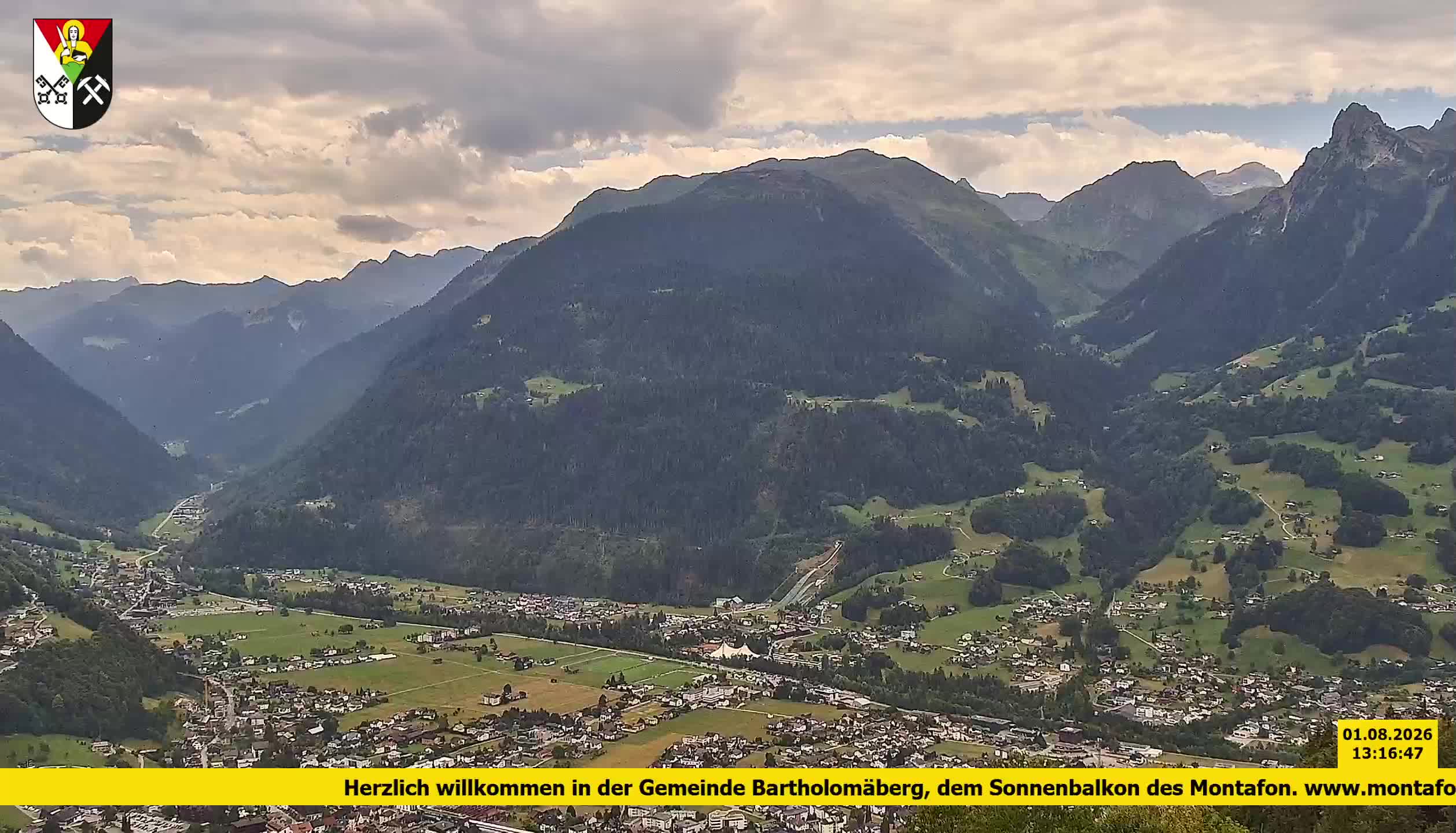 Bartholomäberg | Blick auf Schruns