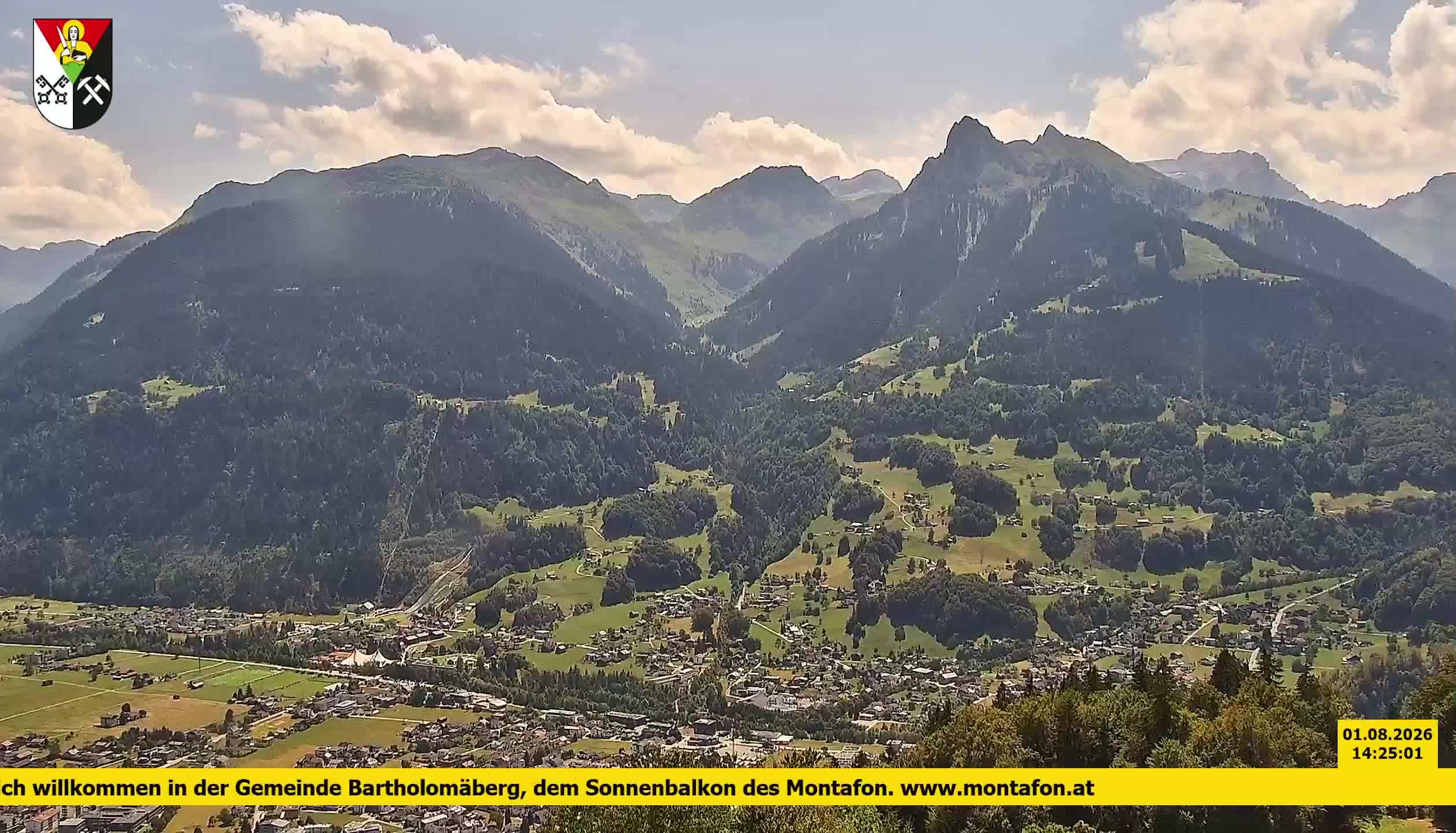 Bartholomäberg | Blick auf Schruns