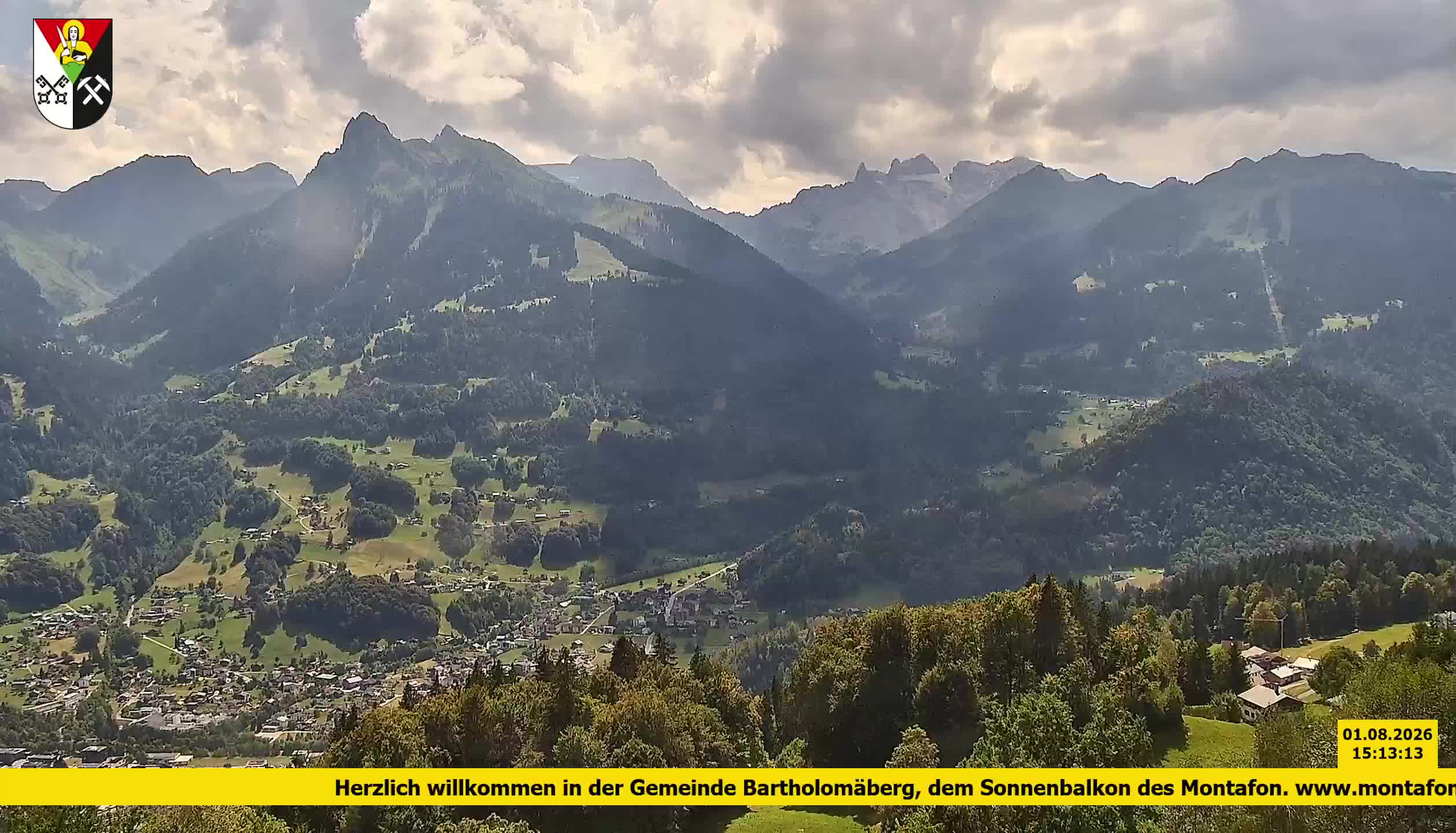 Bartholomäberg | Blick auf Schruns