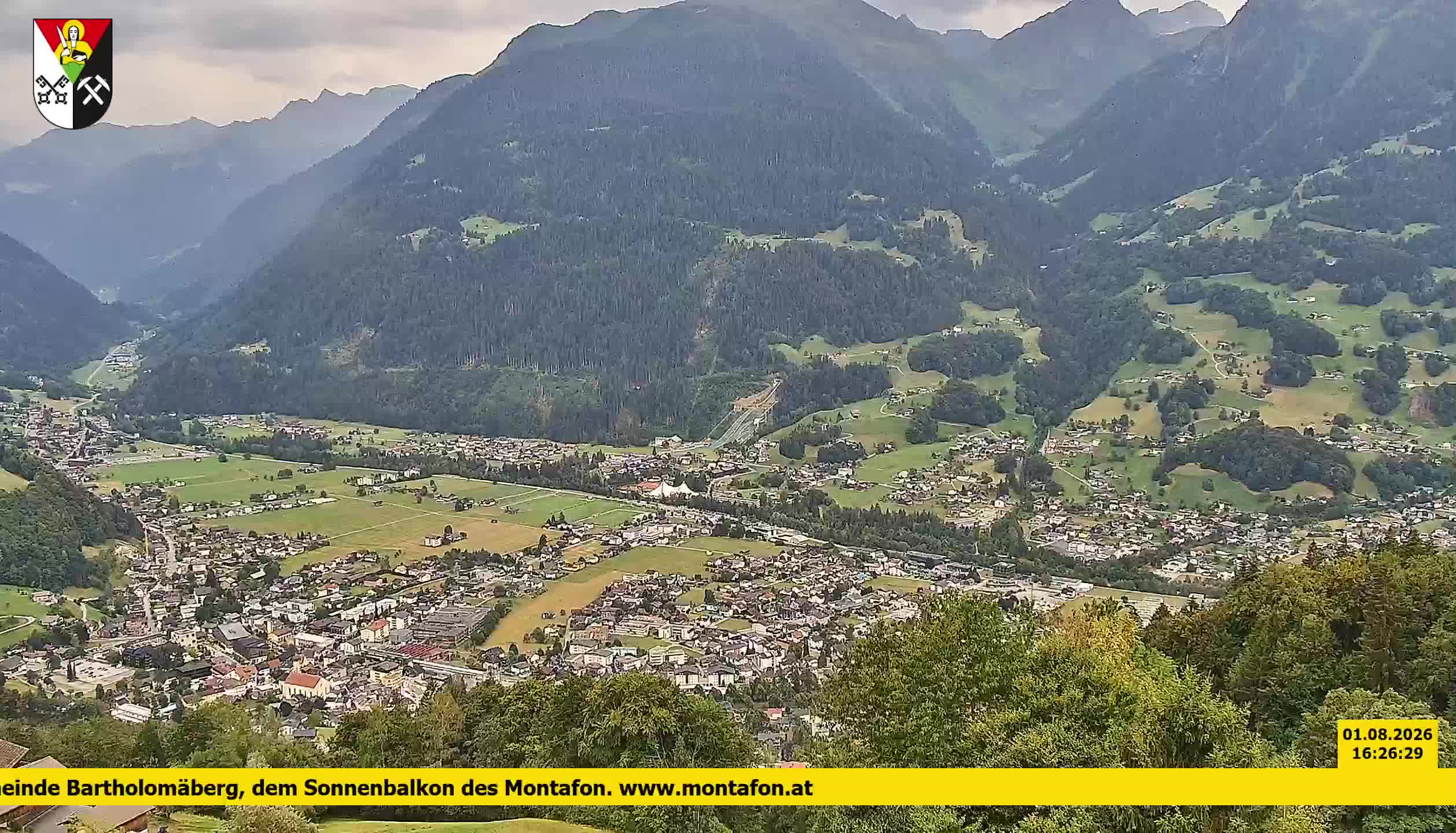 Bartholomäberg | Blick auf Schruns
