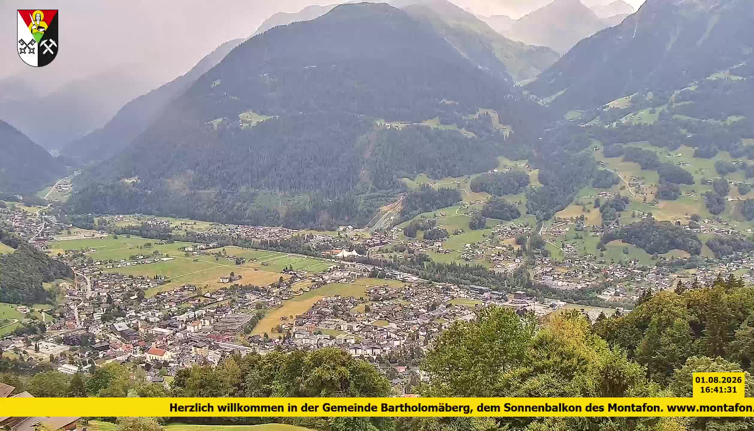 Bartholomäberg | Blick auf Schruns