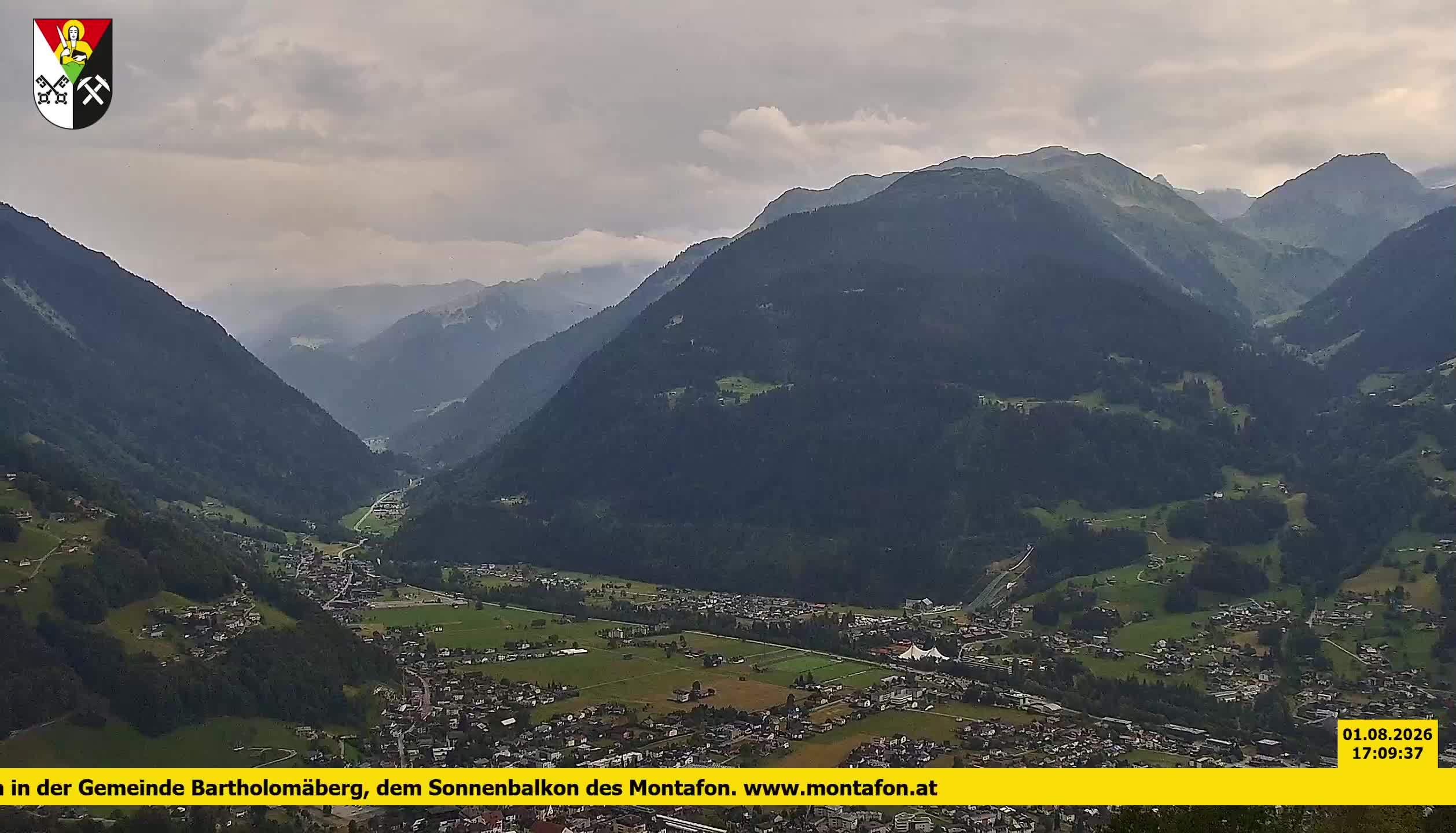 Bartholomäberg | Blick auf Schruns