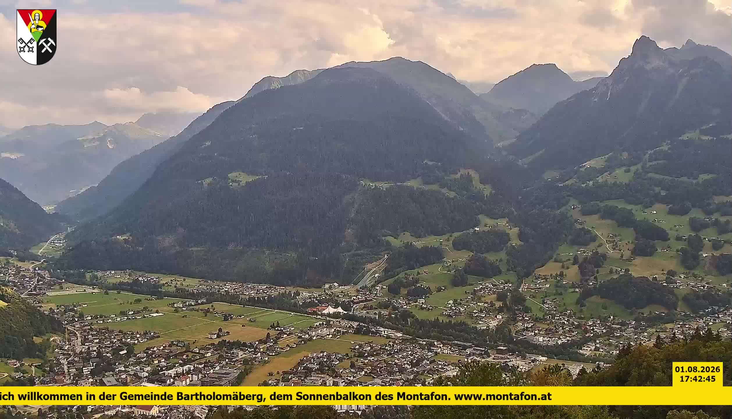 Bartholomäberg | Blick auf Schruns