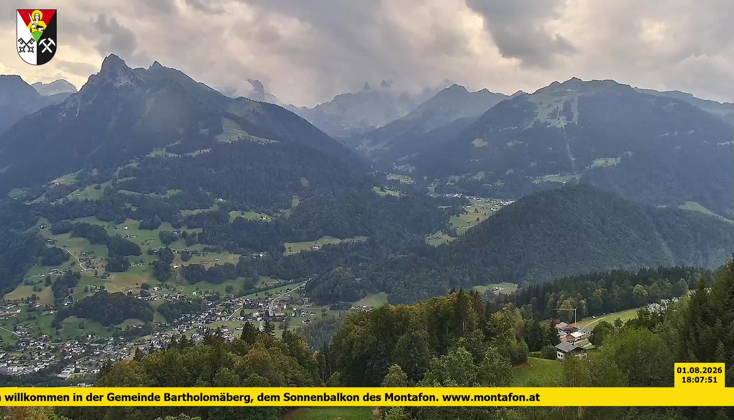 Bartholomäberg | Blick auf Schruns
