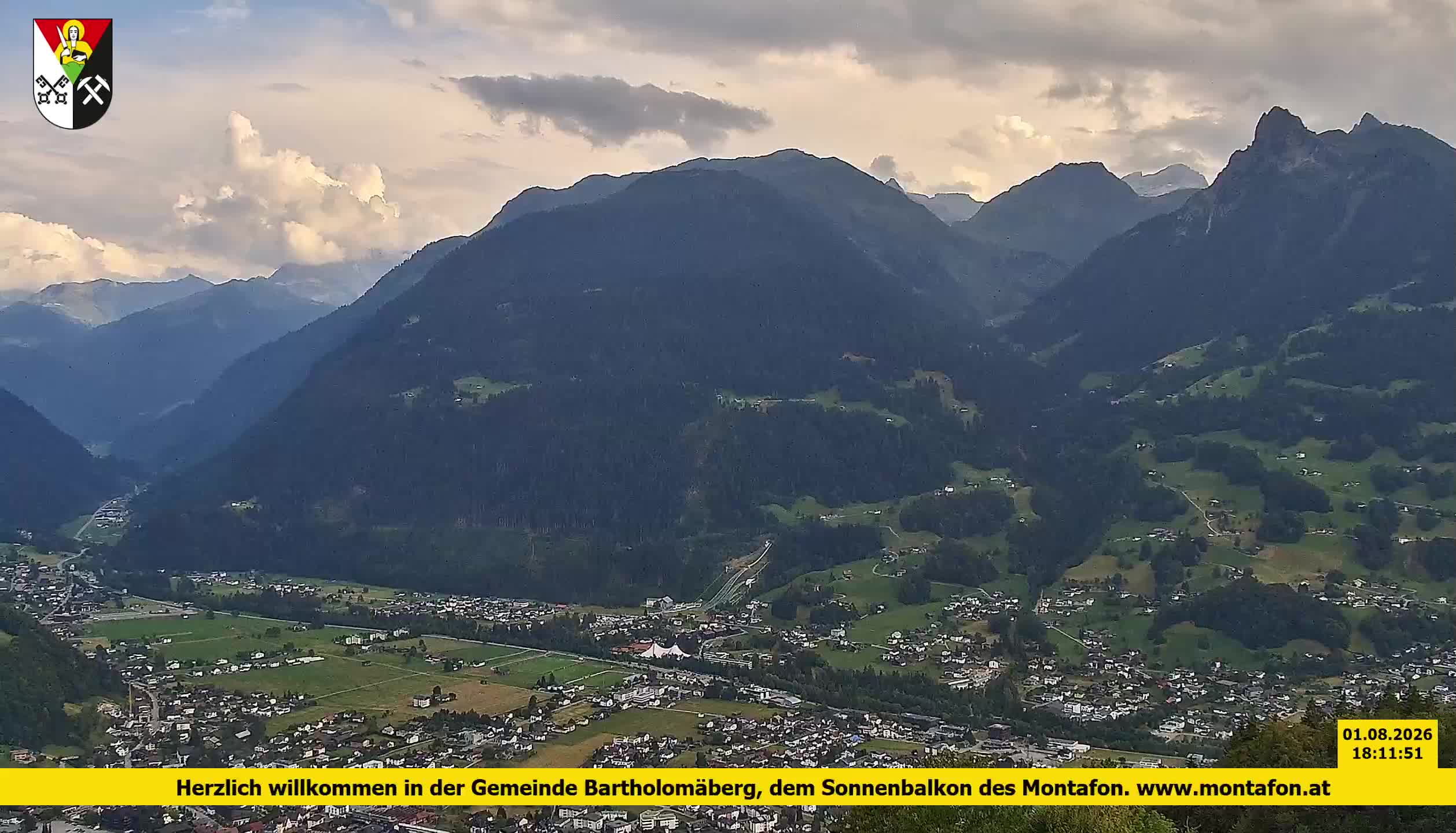 Bartholomäberg | Blick auf Schruns