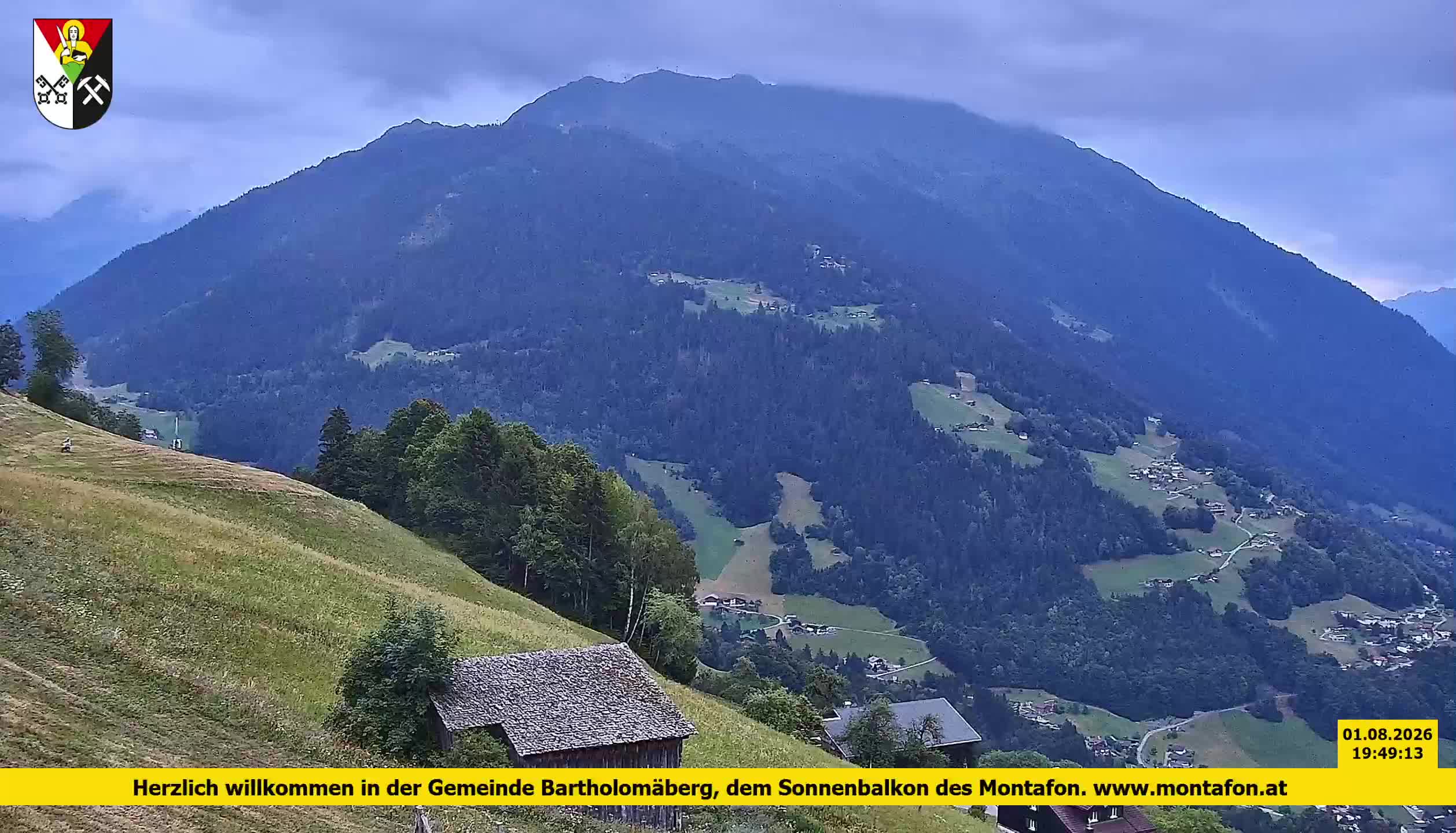Bartholomäberg | Blick auf Schruns