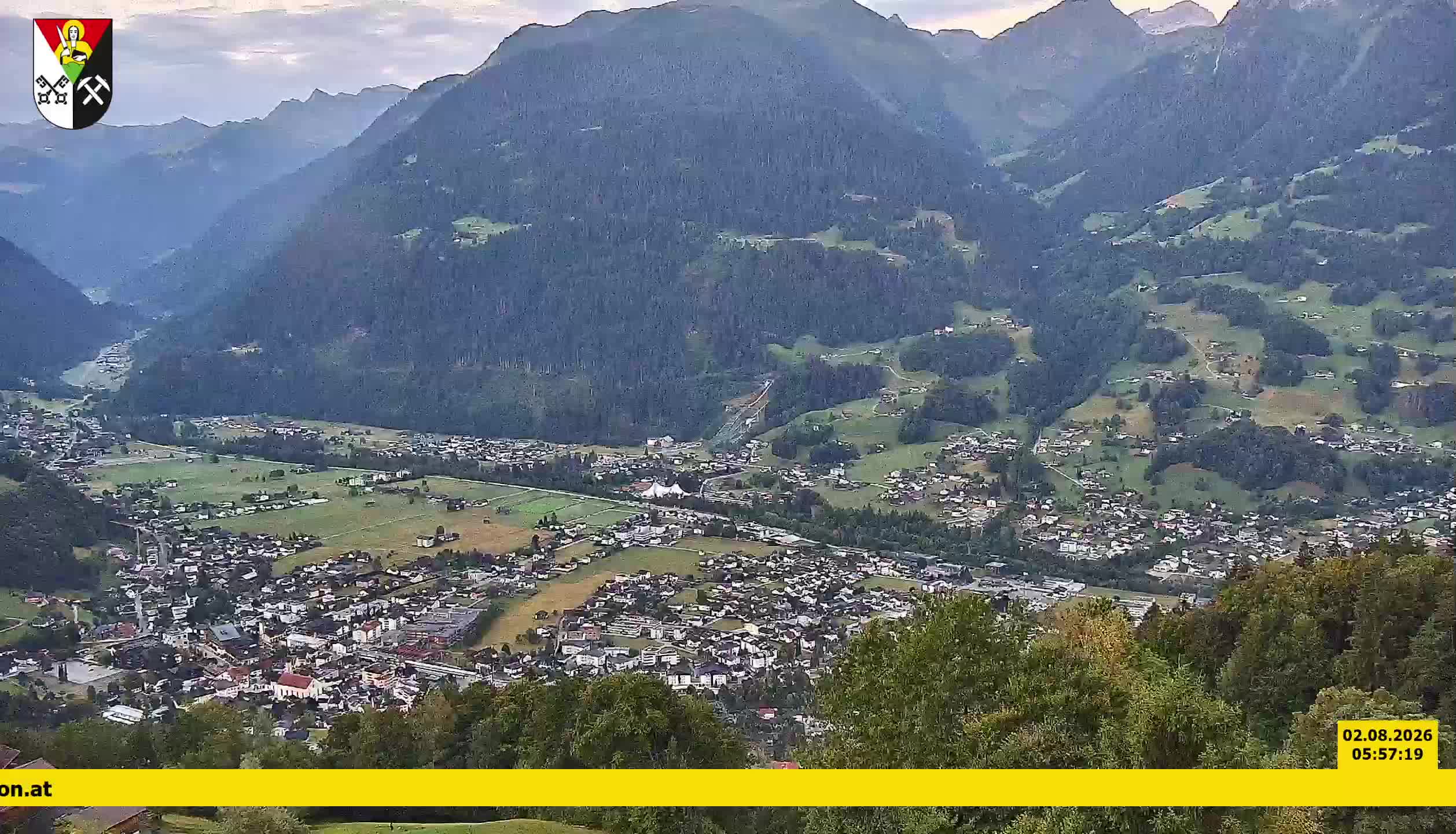 Bartholomäberg | Blick auf Schruns