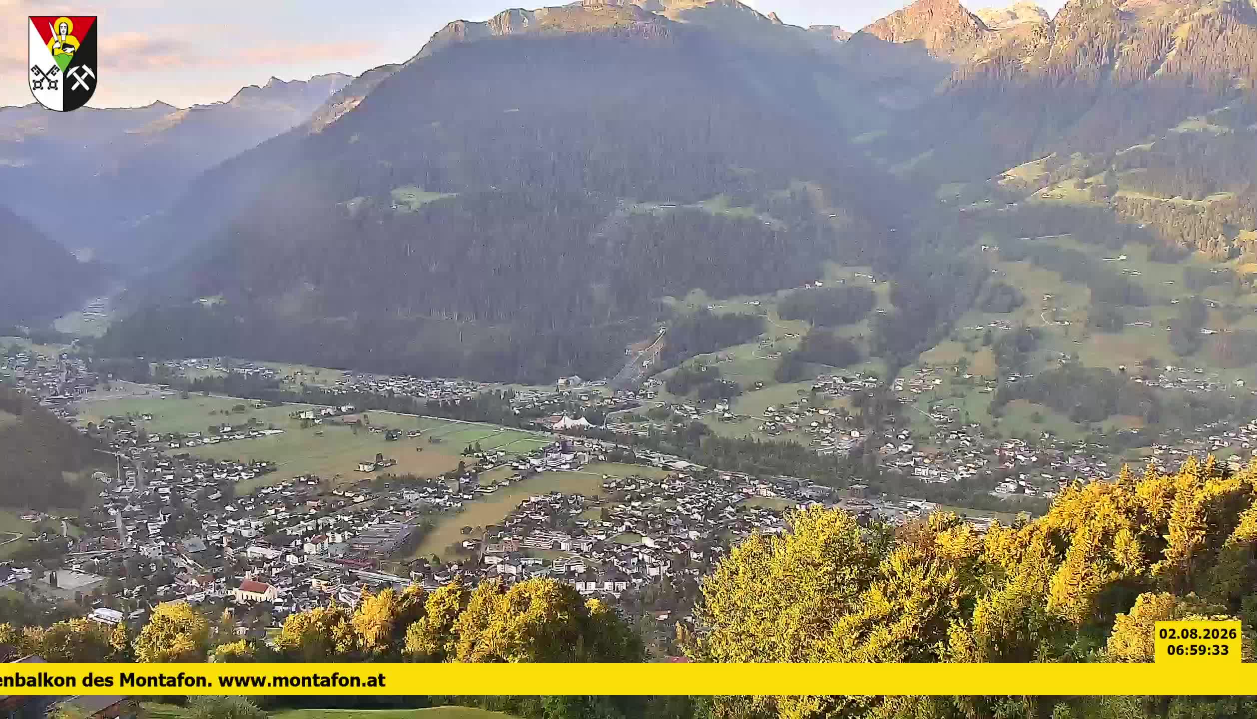 Bartholomäberg | Blick auf Schruns