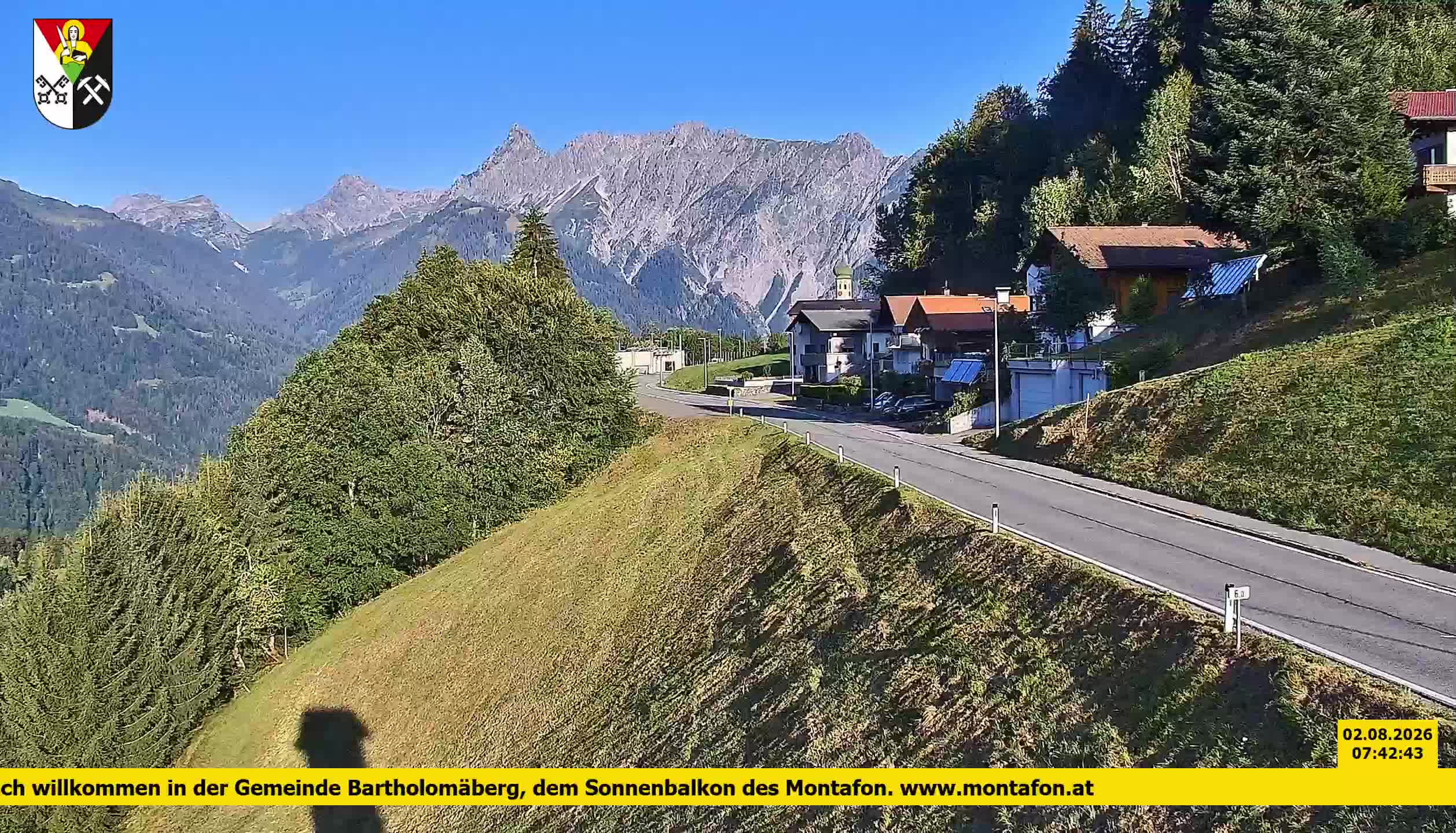 Bartholomäberg | Blick auf Schruns