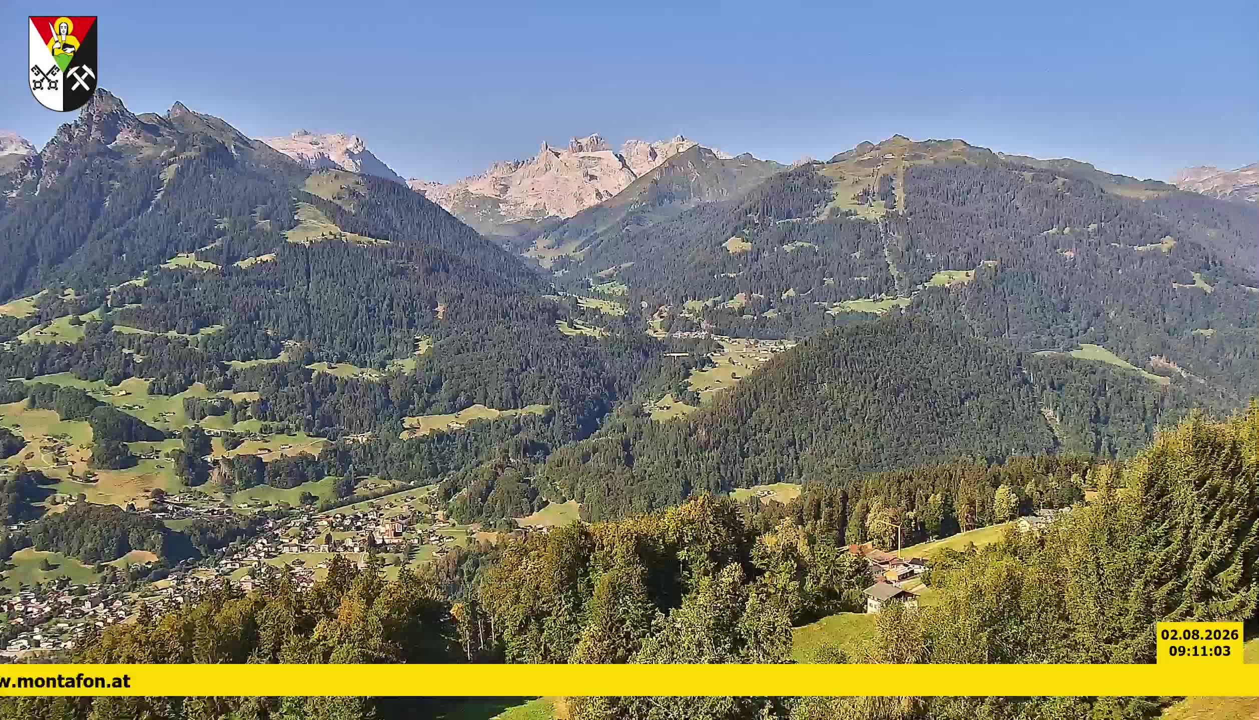 Bartholomäberg | Blick auf Schruns