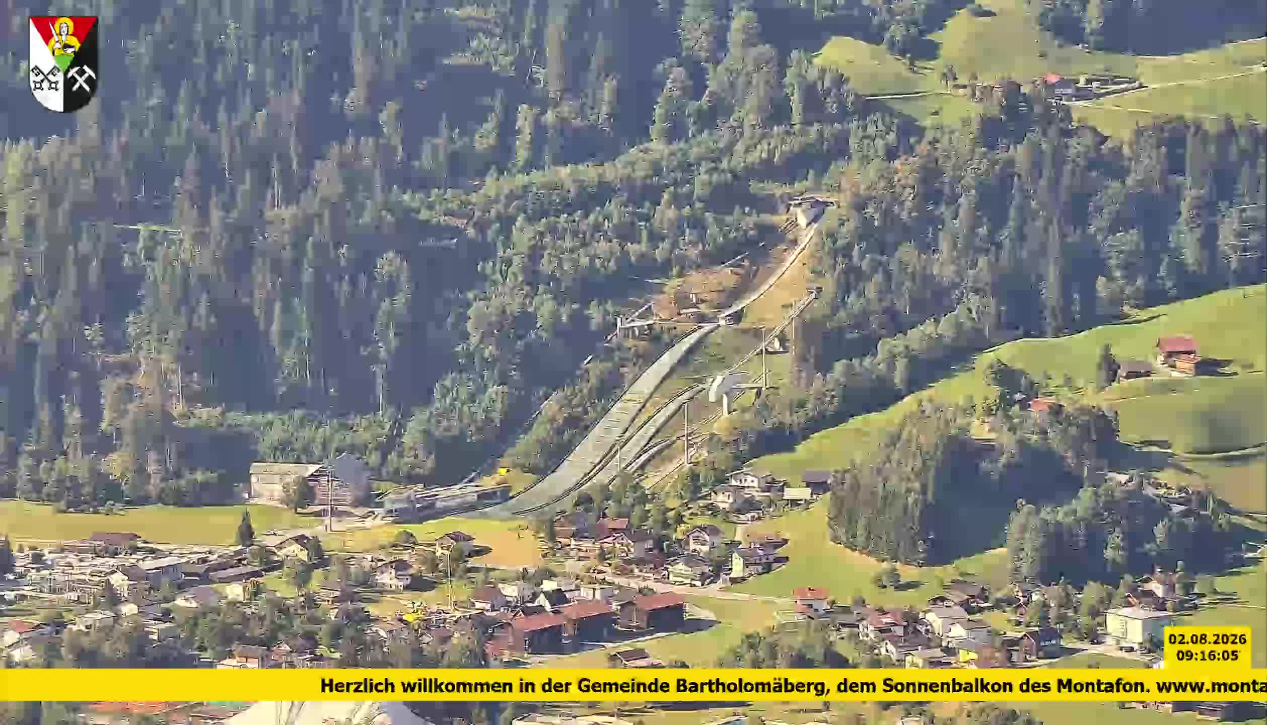 Bartholomäberg | Blick auf Schruns