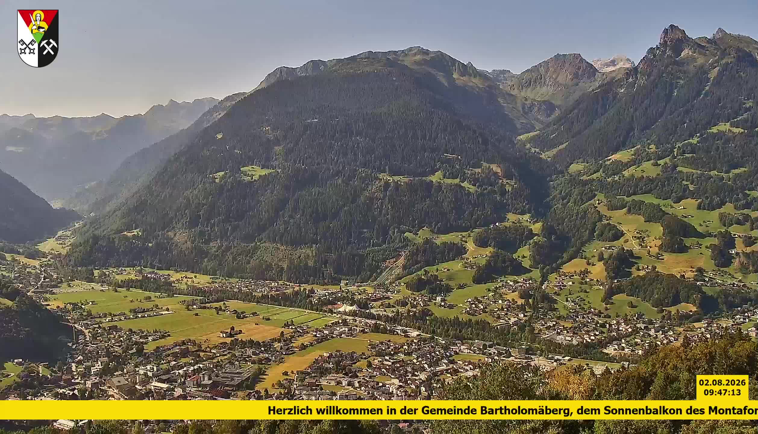 Bartholomäberg | Blick auf Schruns