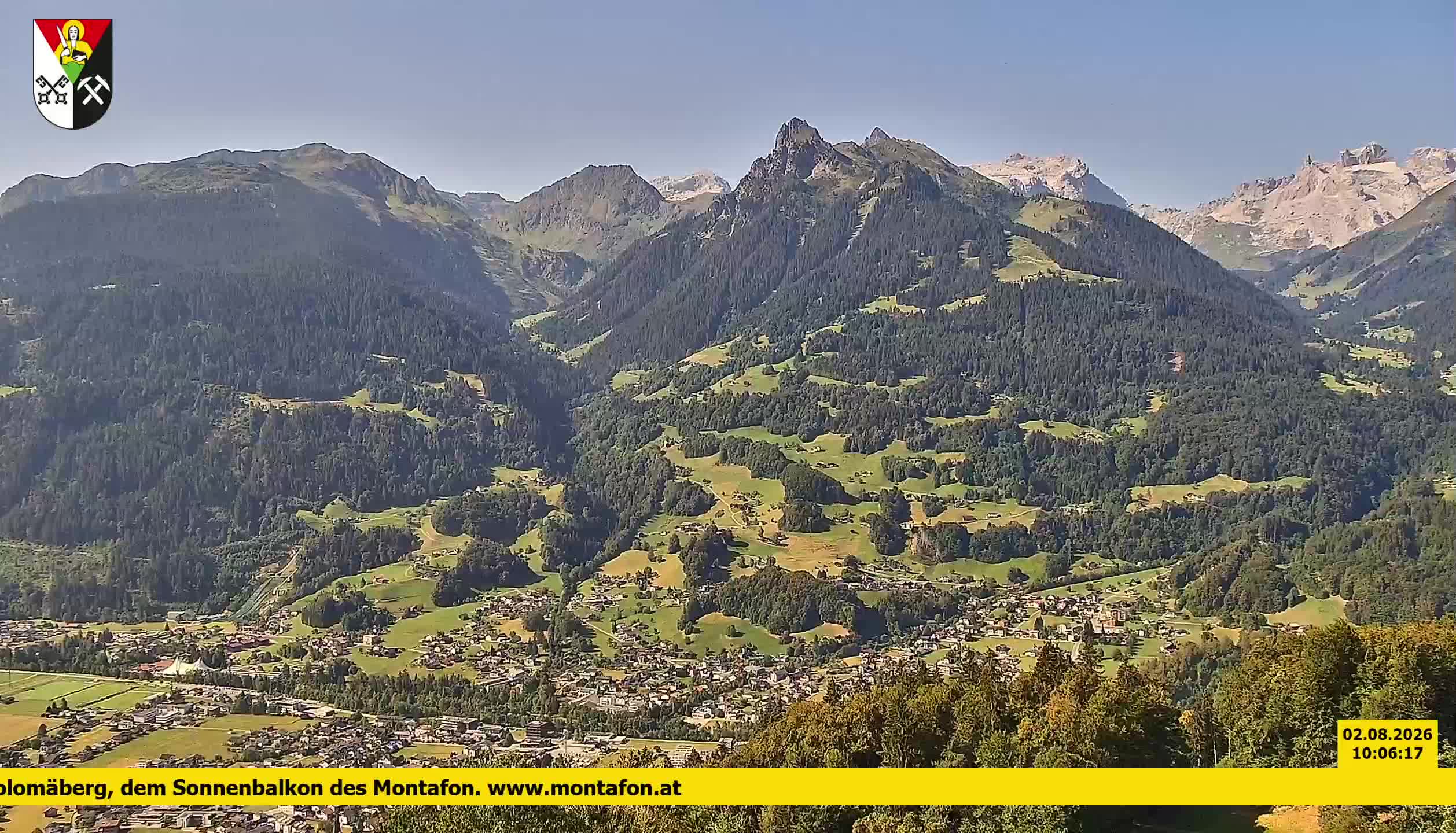 Bartholomäberg | Blick auf Schruns