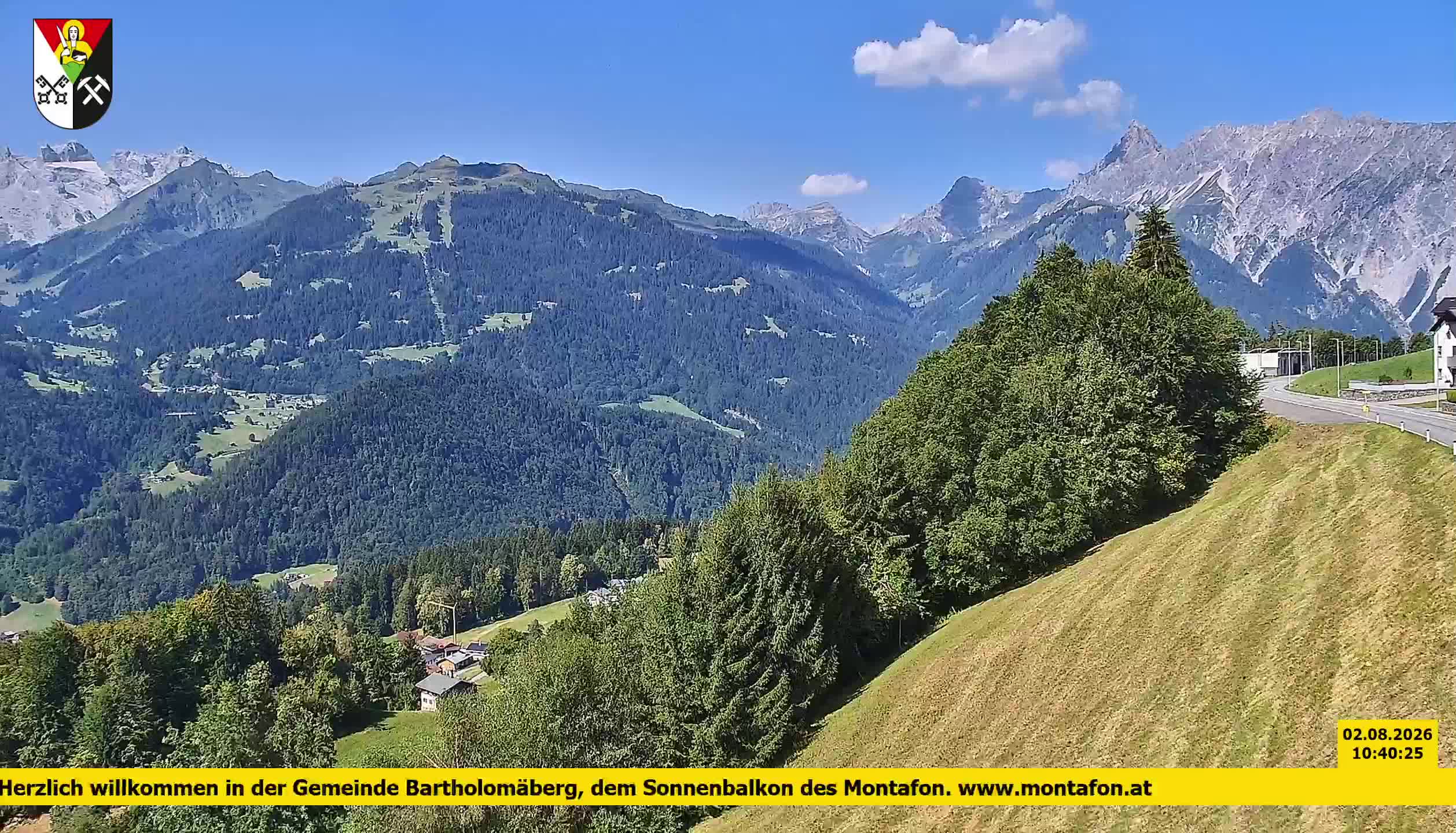 Bartholomäberg | Blick auf Schruns
