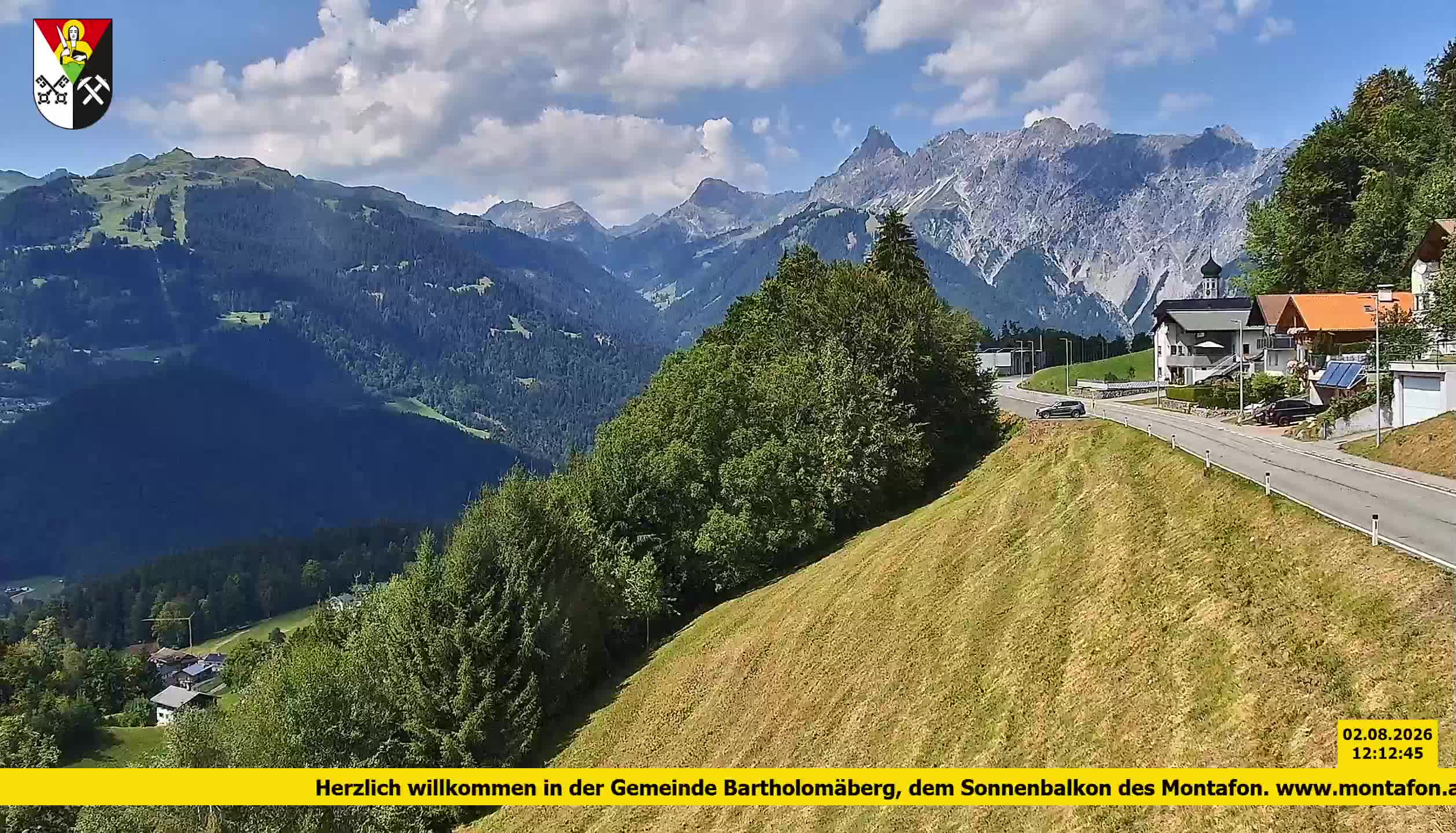 Bartholomäberg | Blick auf Schruns