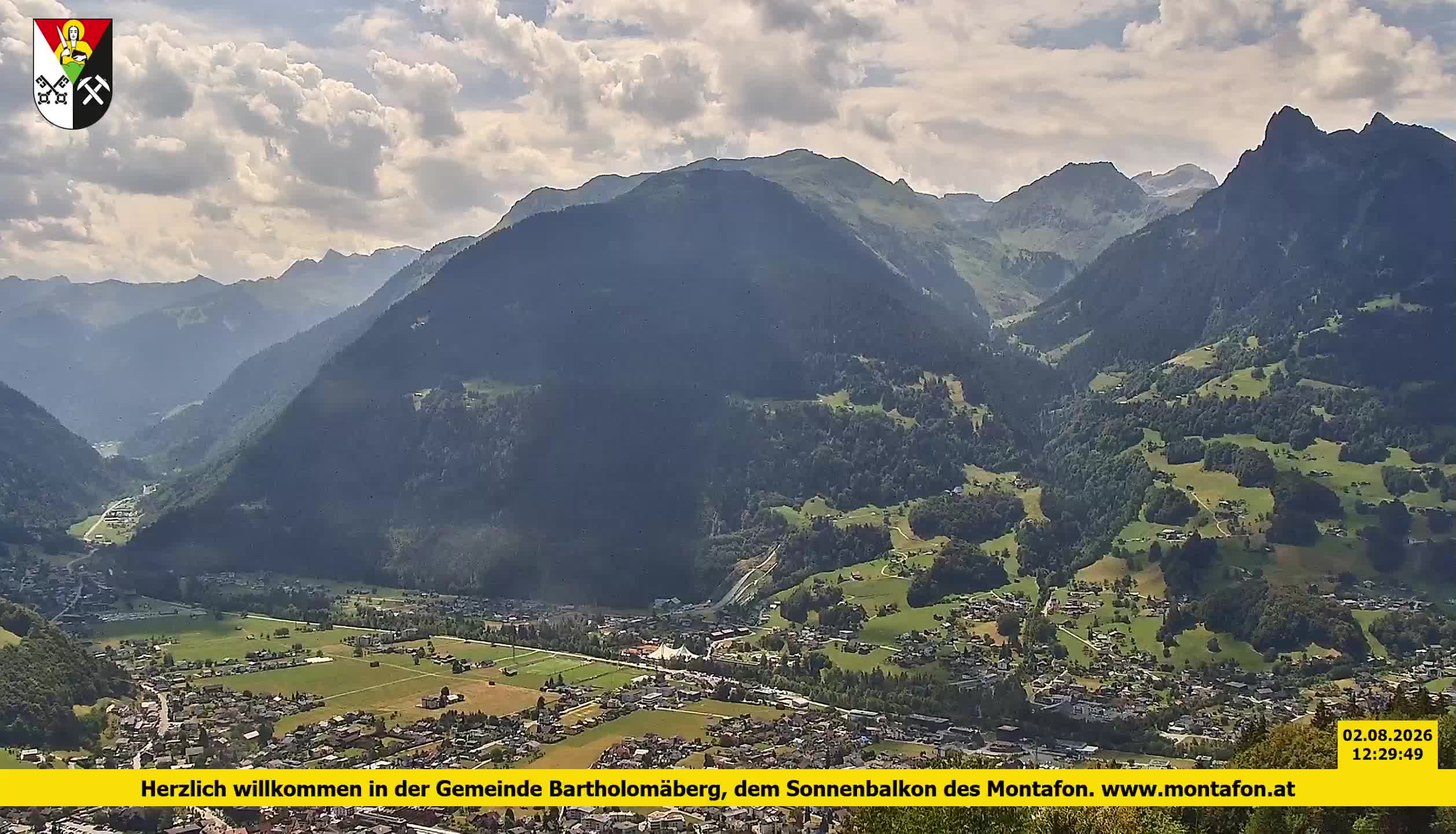 Bartholomäberg | Blick auf Schruns