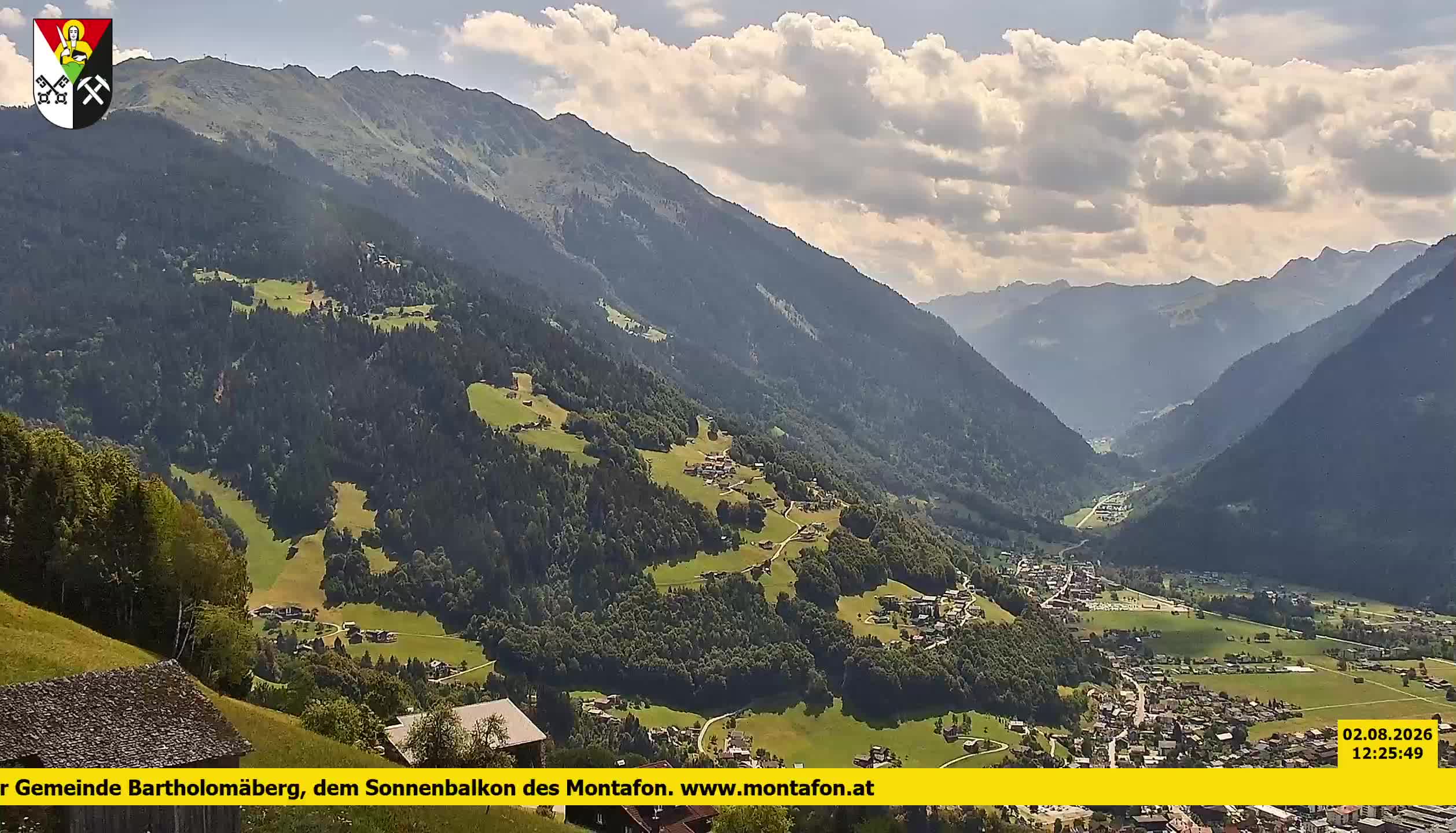 Bartholomäberg | Blick auf Schruns