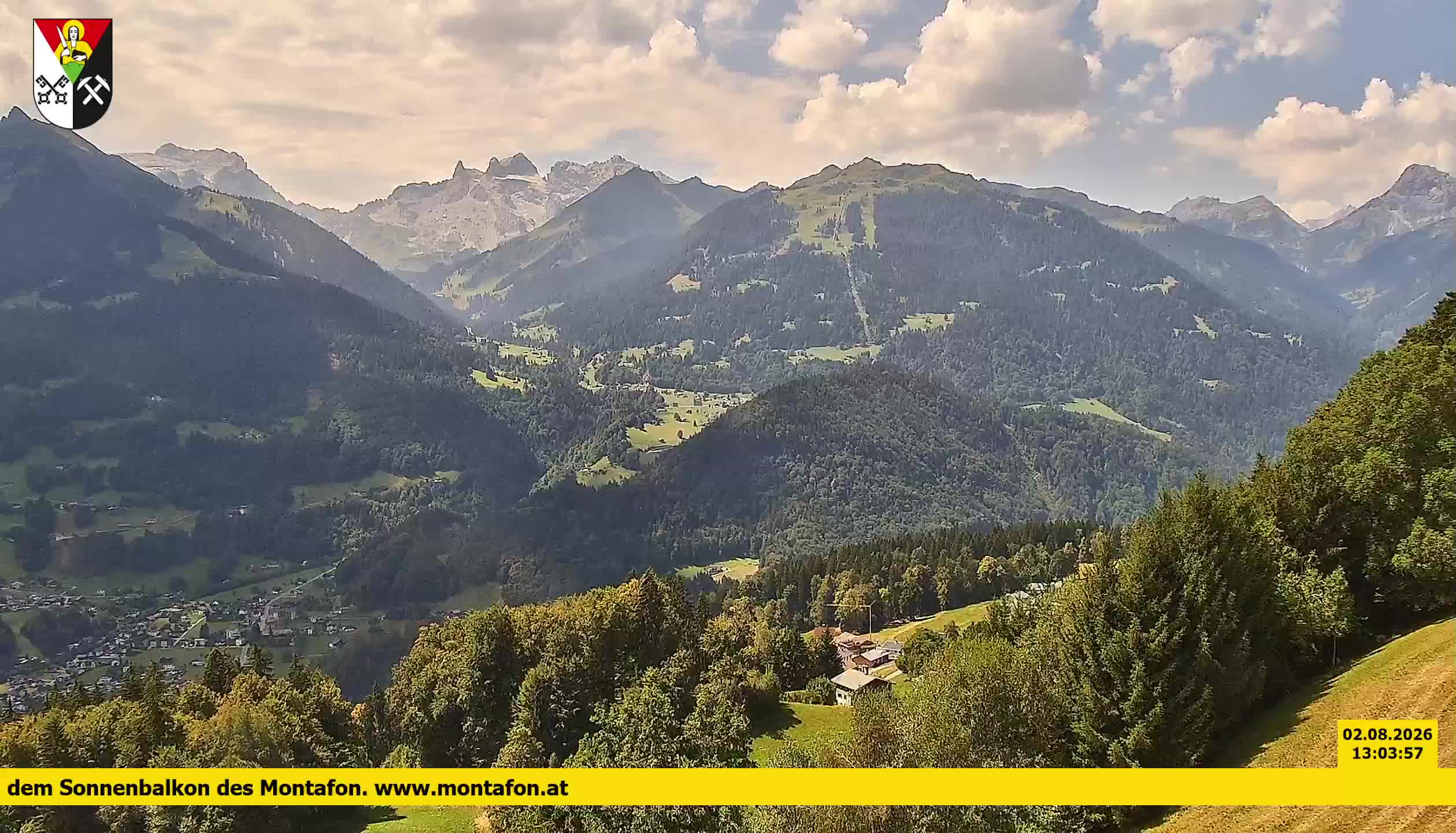 Bartholomäberg | Blick auf Schruns