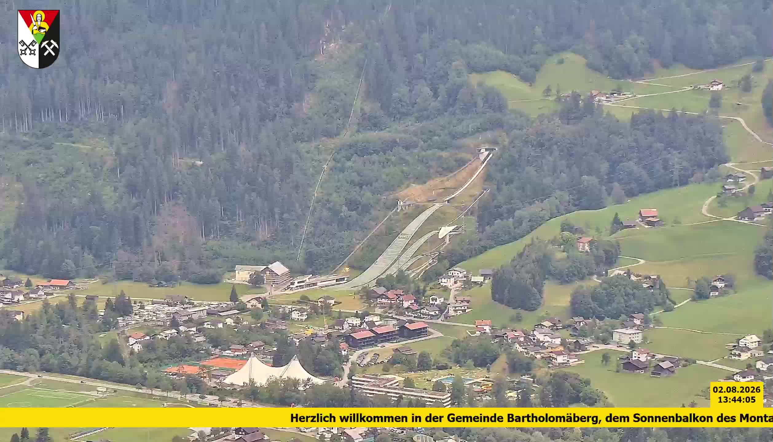 Bartholomäberg | Blick auf Schruns