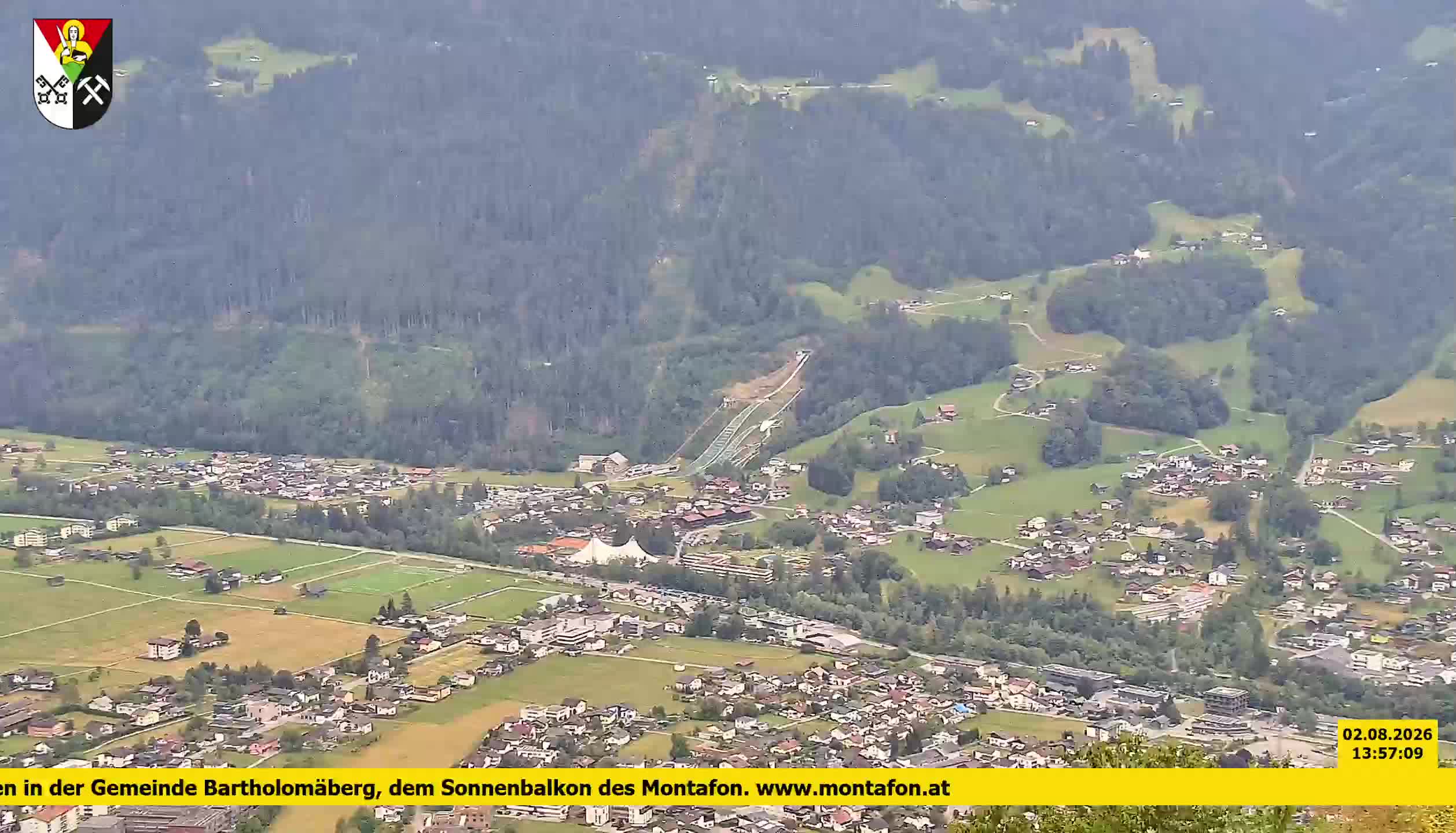 Bartholomäberg | Blick auf Schruns