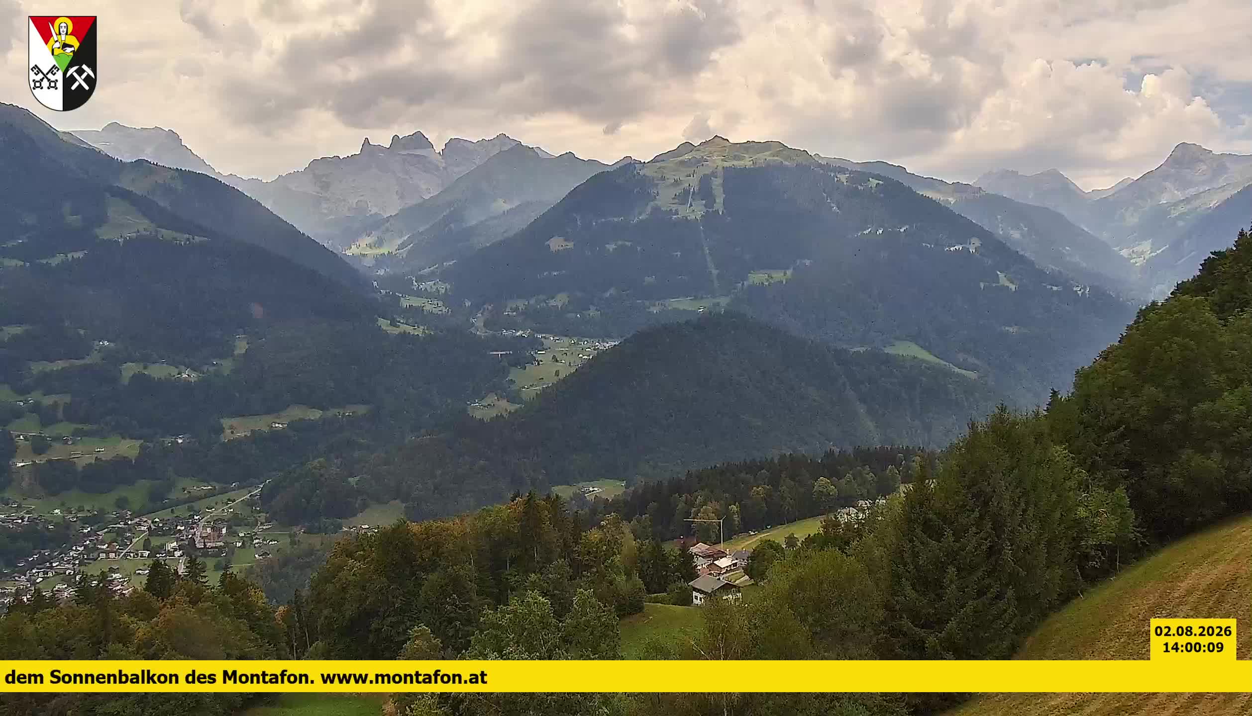 Bartholomäberg | Blick auf Schruns