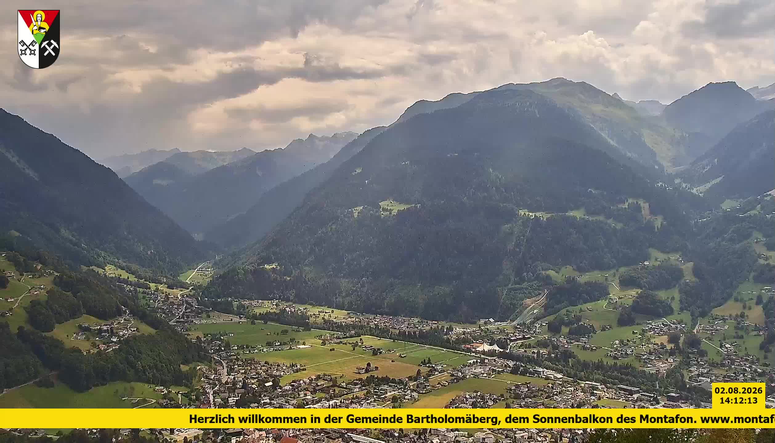 Bartholomäberg | Blick auf Schruns