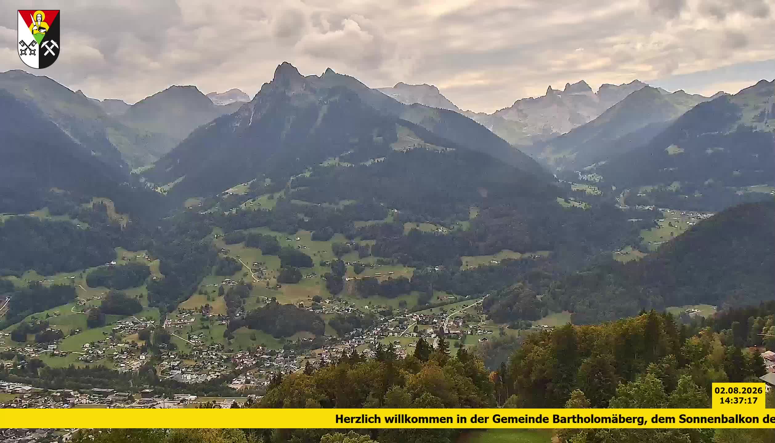 Bartholomäberg | Blick auf Schruns