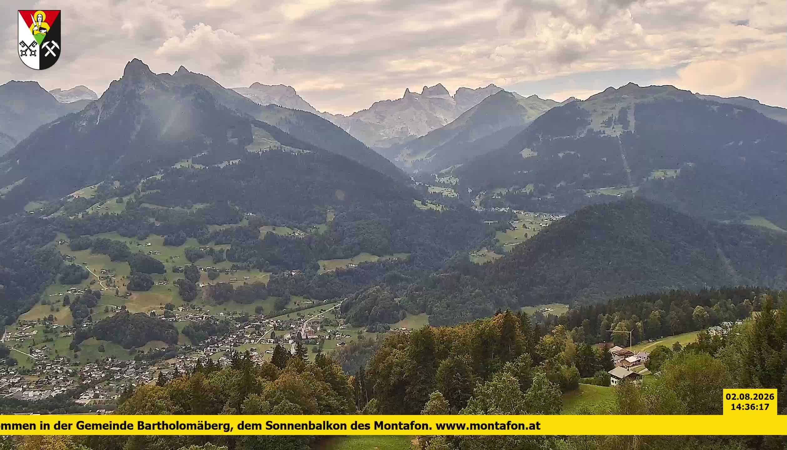 Bartholomäberg | Blick auf Schruns