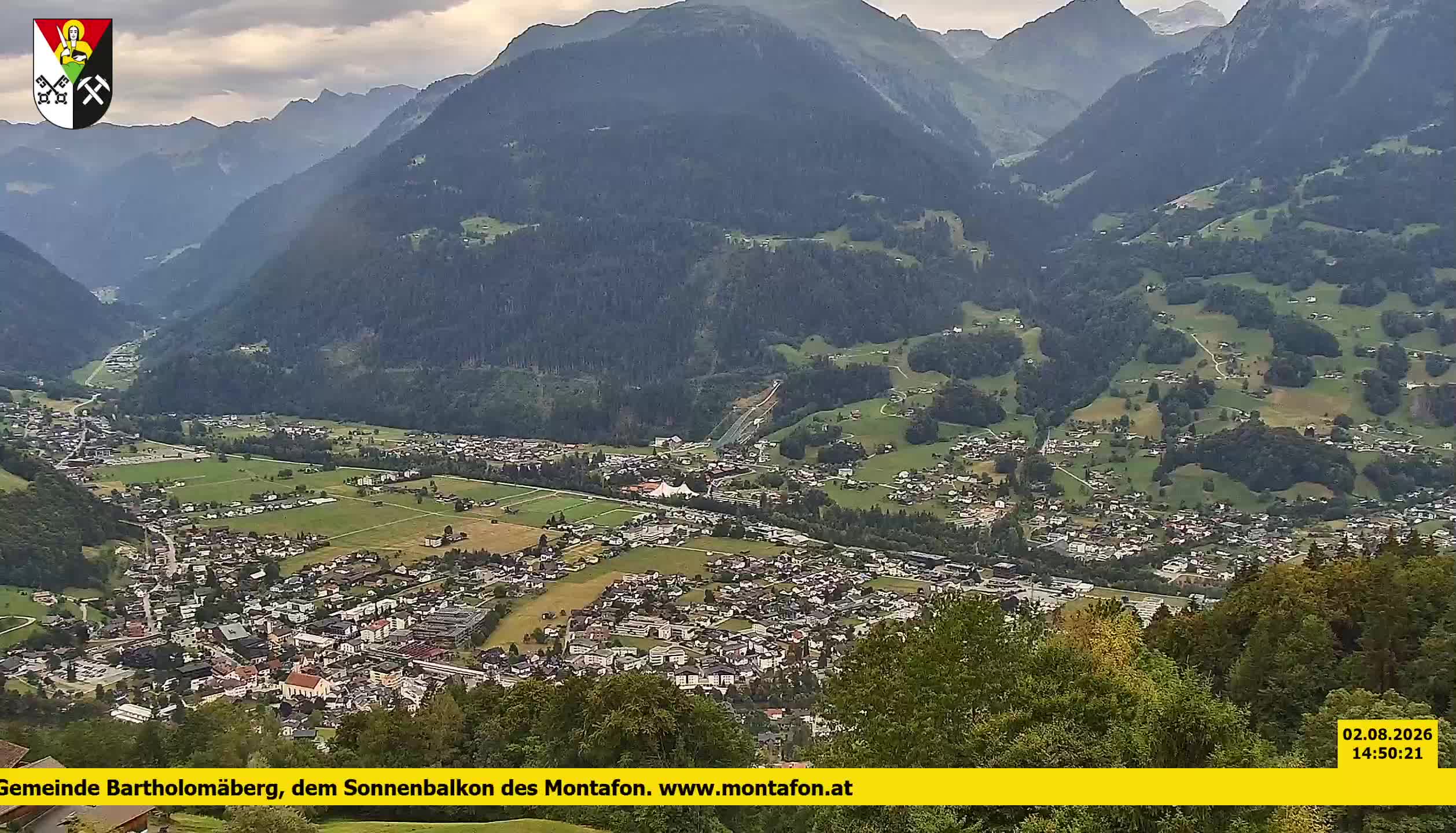 Bartholomäberg | Blick auf Schruns